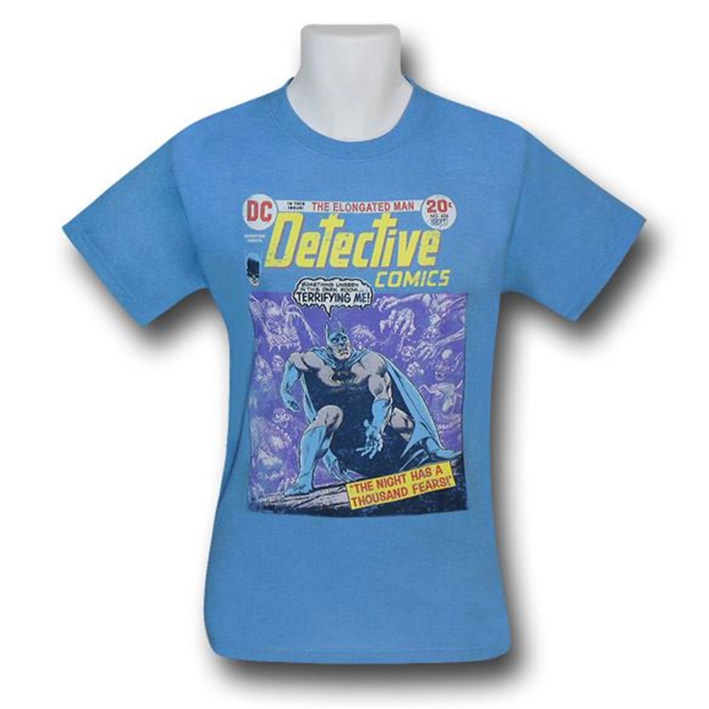 Batman Detective 436 Cover Blue T-Shirt, Blue