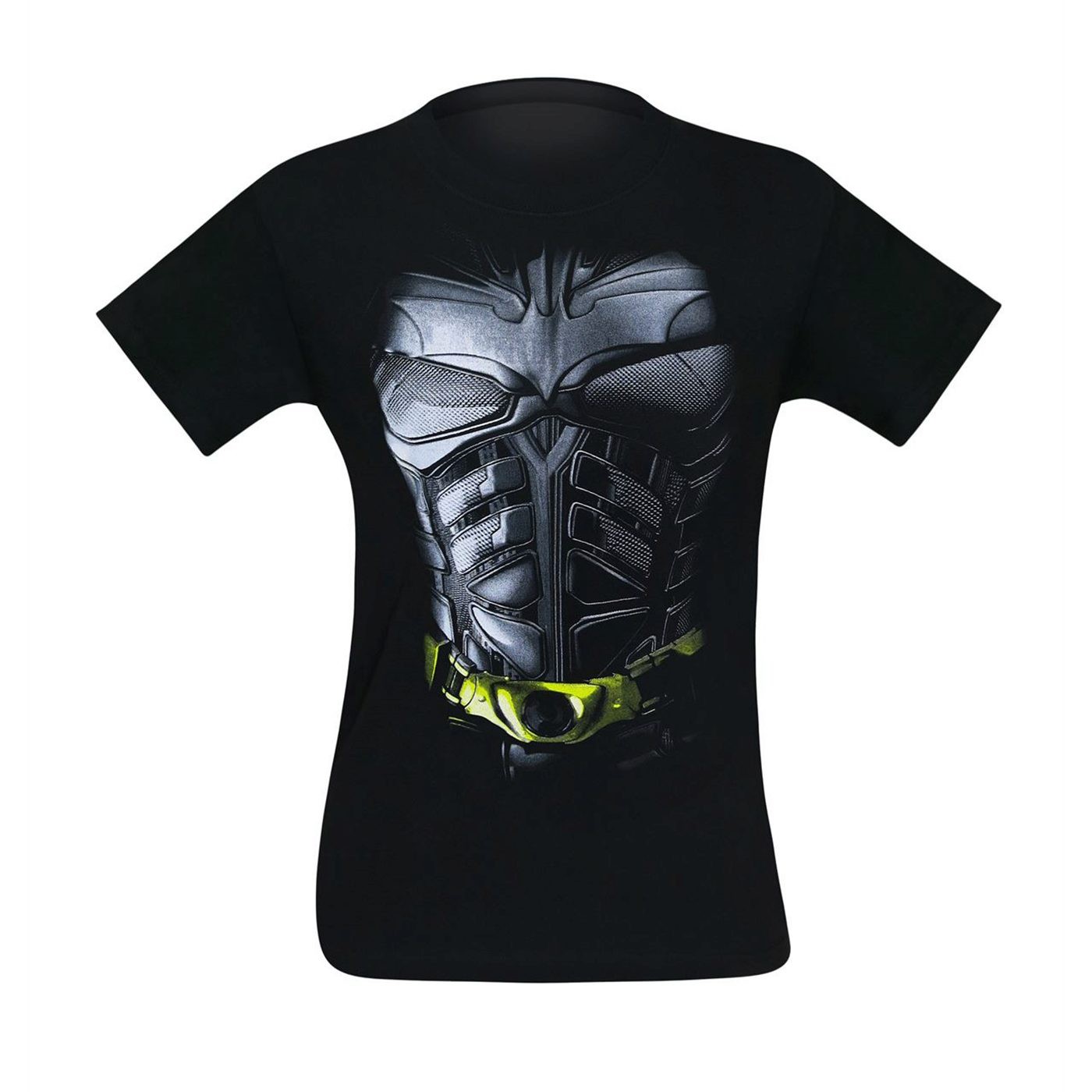 Batman Dark Knight Movie Armor Costume Men's T-Shirt, Black