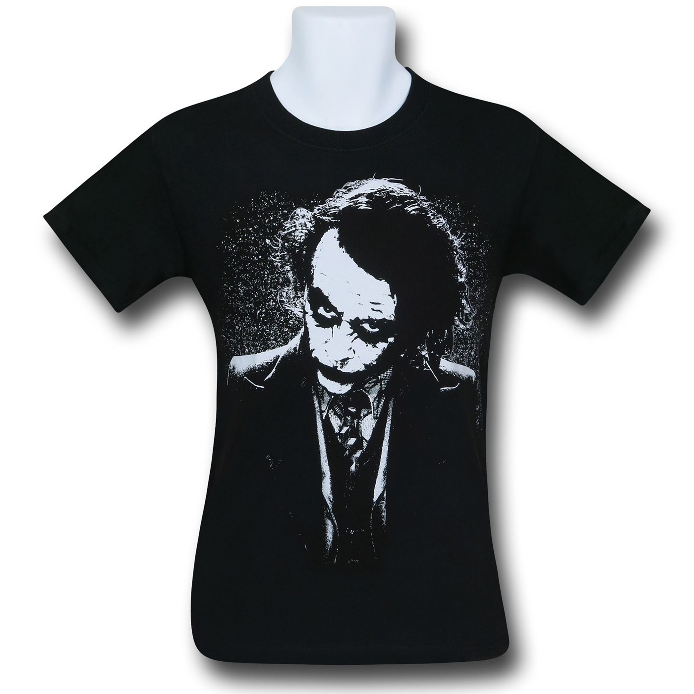Joker Heath Ledger Dark Joker T-Shirt, Black