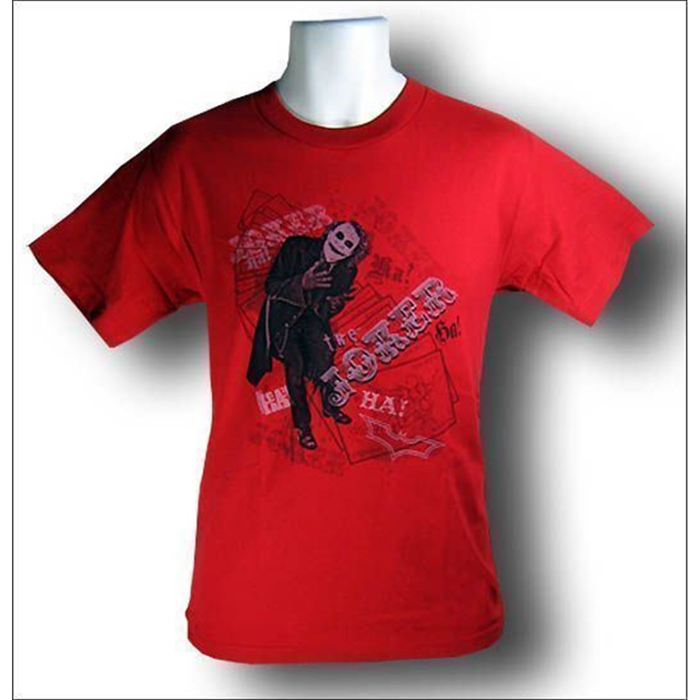 Dark Knight Movie Joker Unbalanced Deck T-Shirt xlar