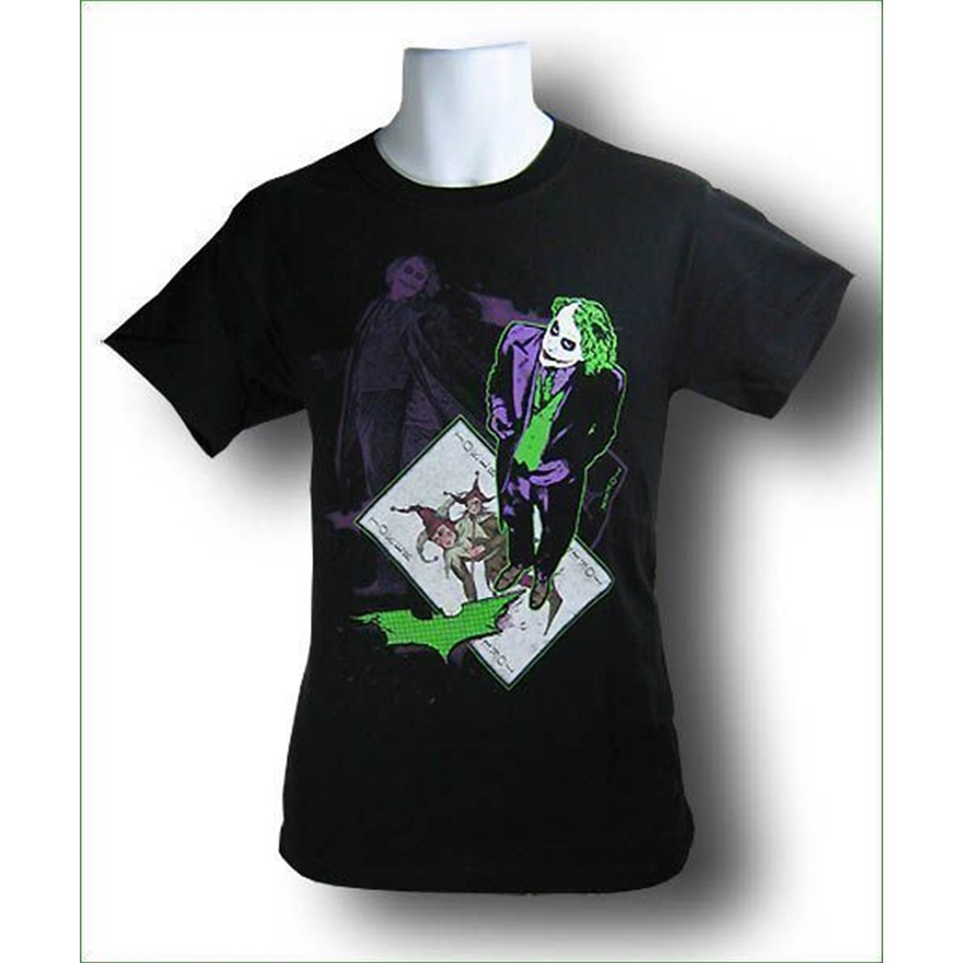 Joker Heath Ledger Wild Card T-Shirt