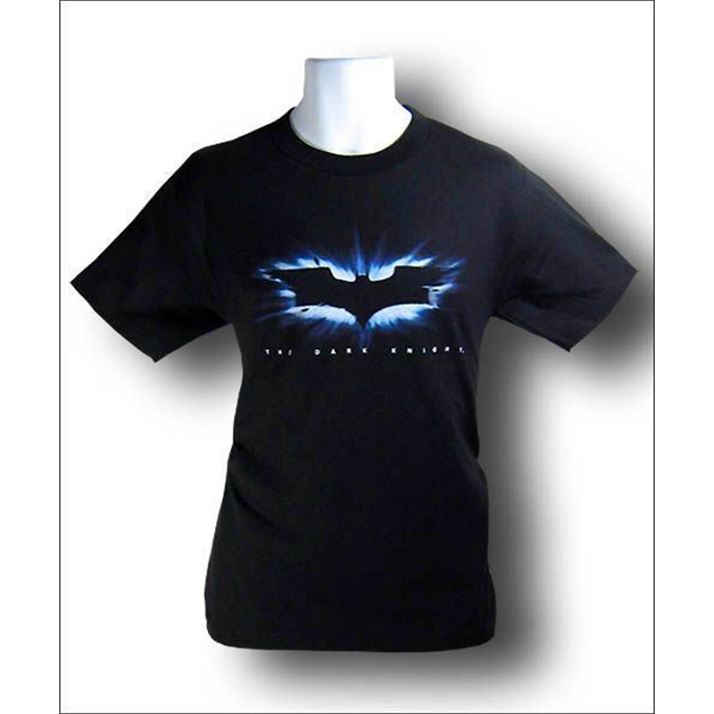 Batman Movie Dark Knight High Impact Logo T-Shirt, Black