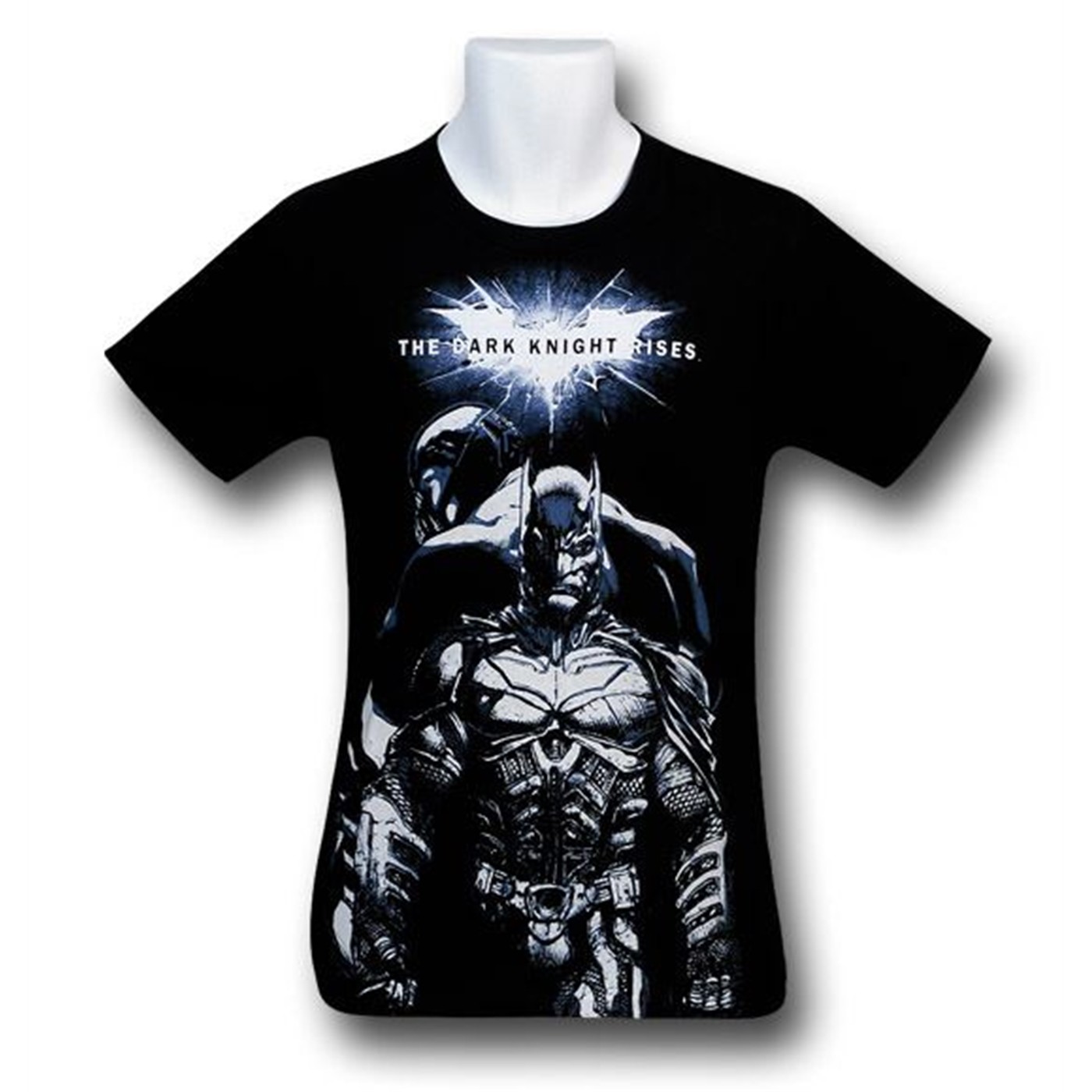 Dark Knight Rises Batman Bane Sketch T-Shirt, Black