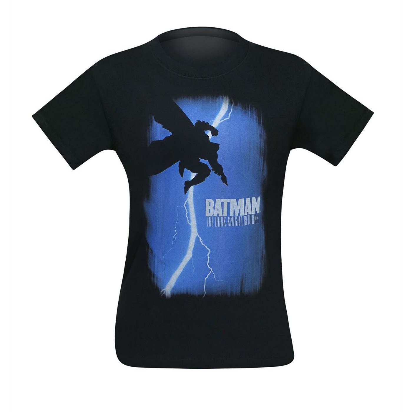 Batman Dark Knight Returns Comic Cover Men's T-Shirt, Black