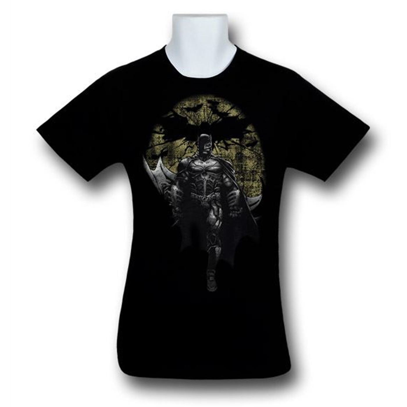 Dark Knight Rises Bat Signals T-Shirt, Black