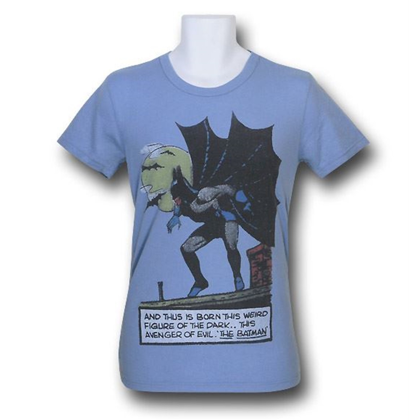 Batman Figure of the Dark Trunk T-Shirt, Blue