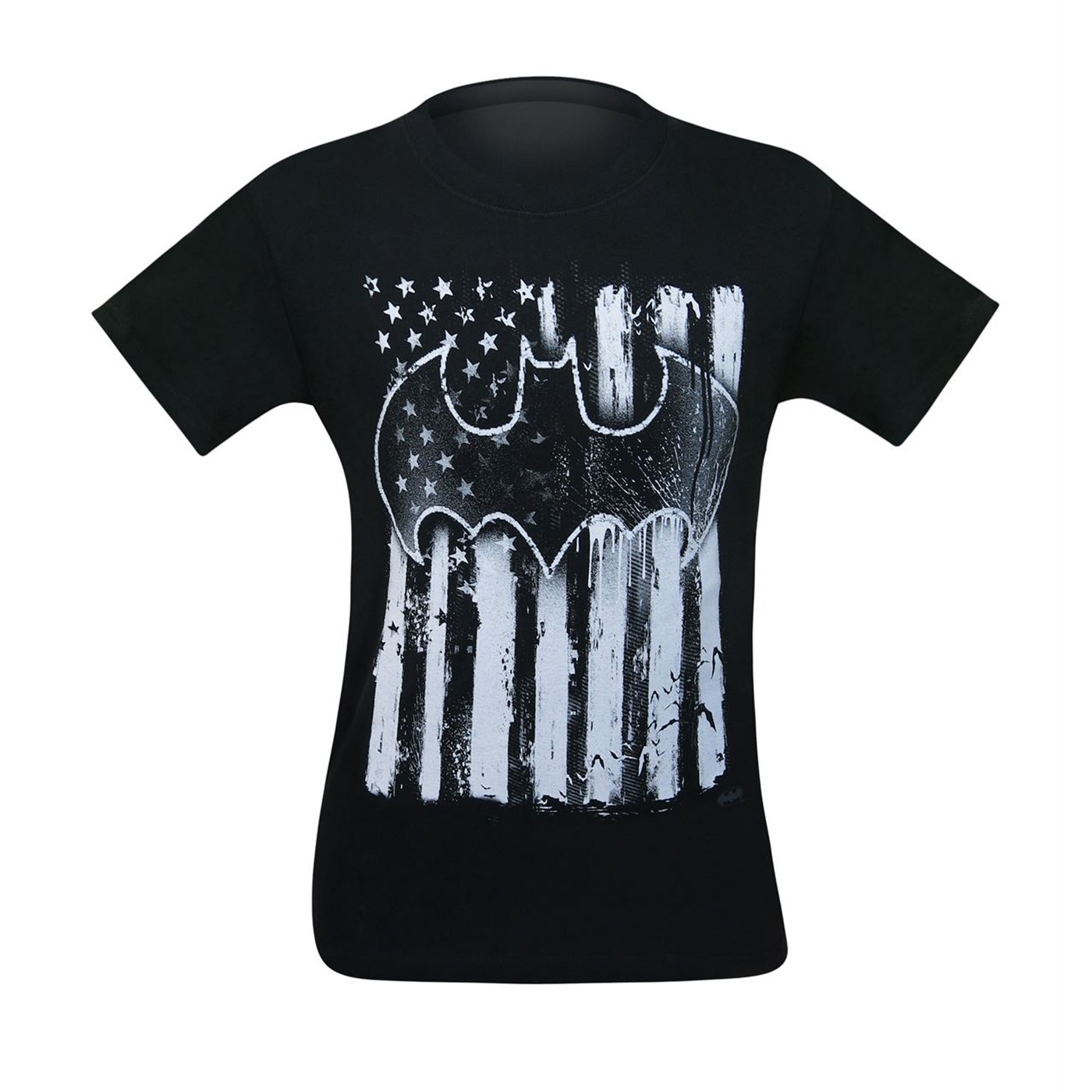 Batman Flag Men's T-Shirt, Black