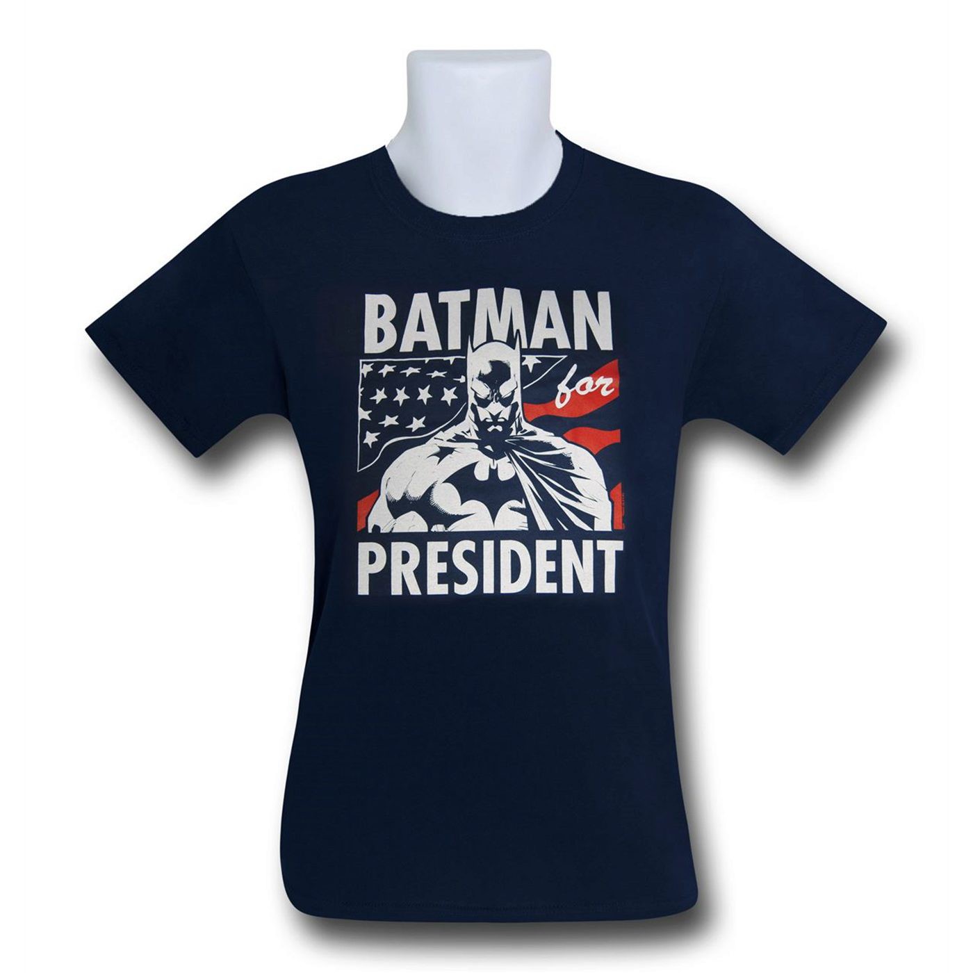 Batman for President Men's T-Shirt, Blue