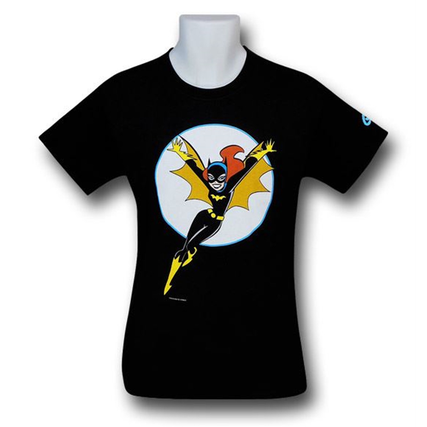 Batgirl I Animated Adult Mens T-Shirt, Black