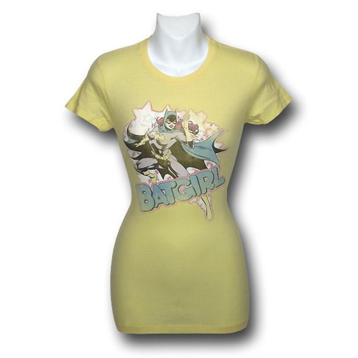 Batgirl Kick-Ass Yellow Women's T-Shirt, Yellow