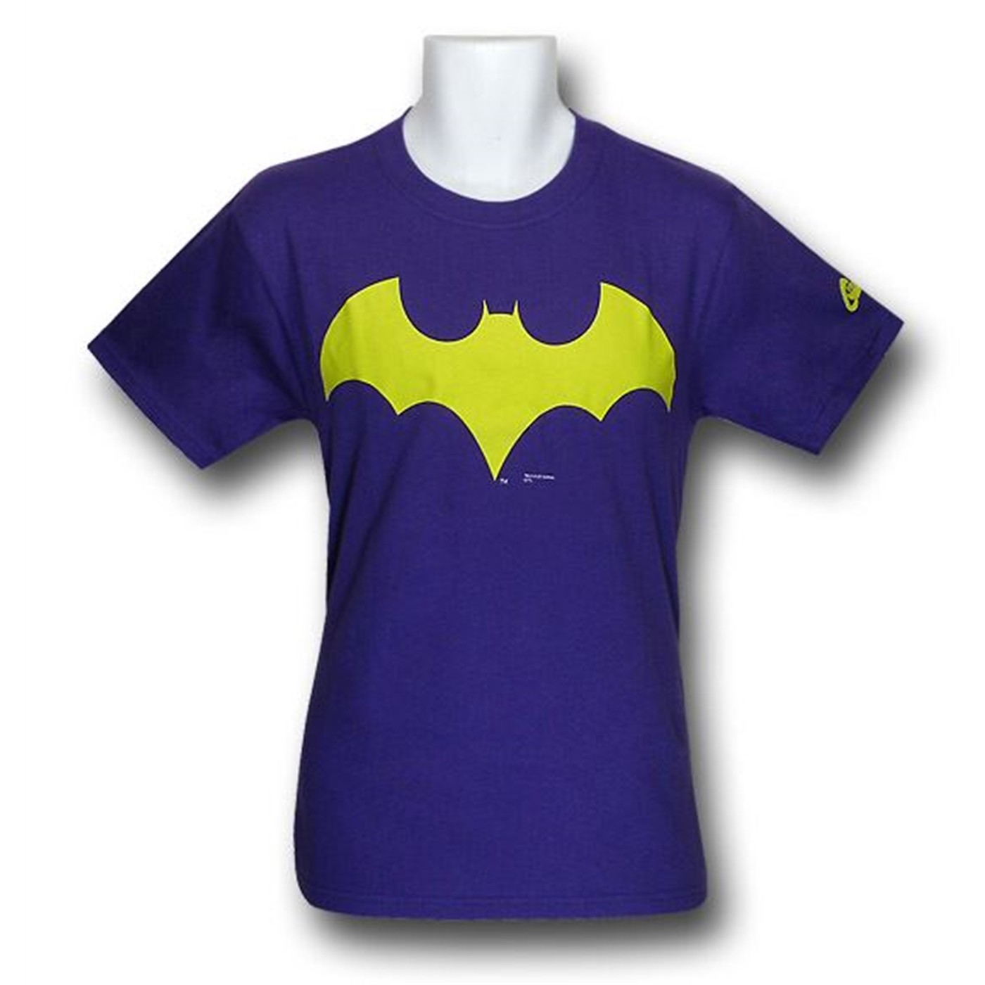 Batgirl Symbol Purple T-Shirt, Purple