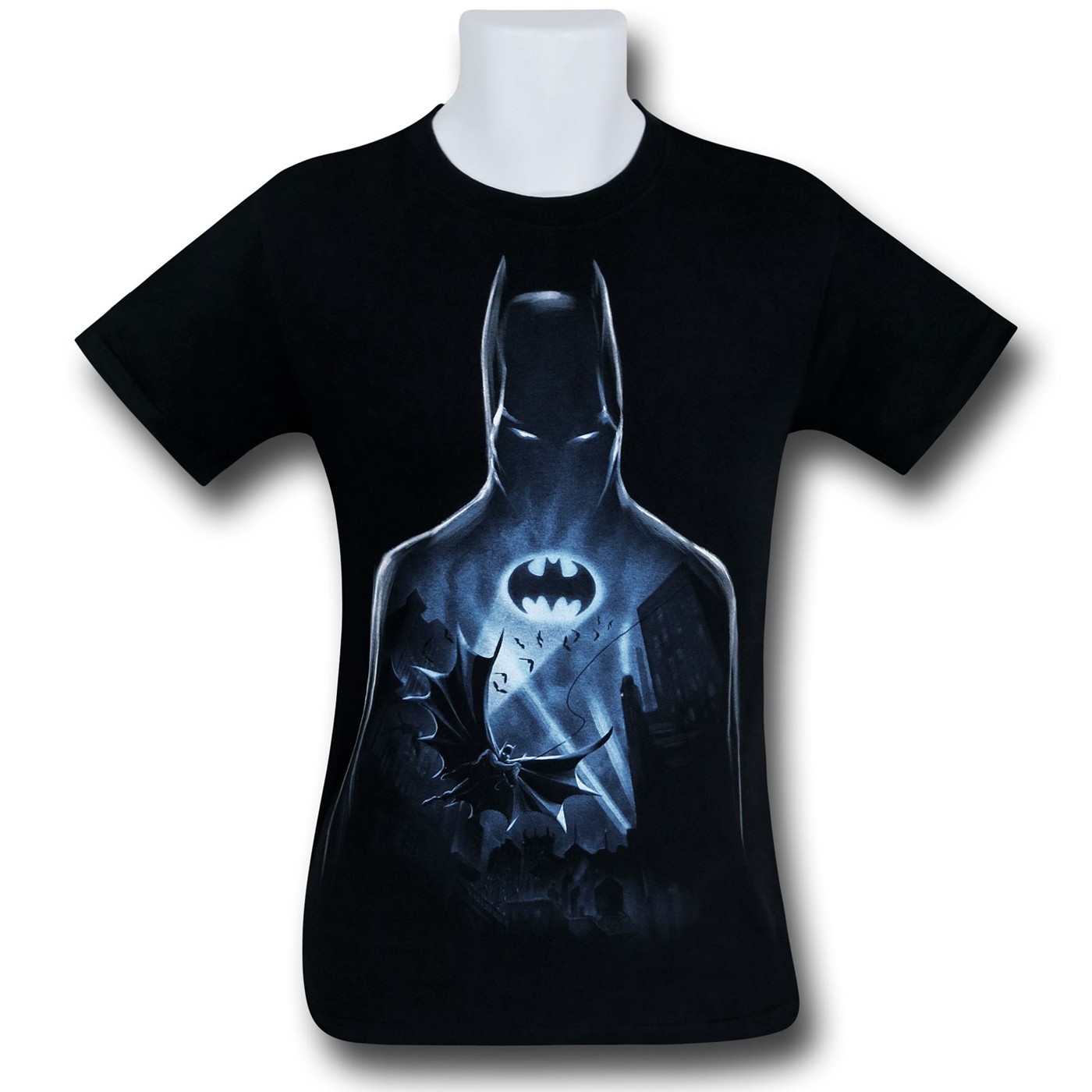 Batman Gotham Flight T-Shirt, Black