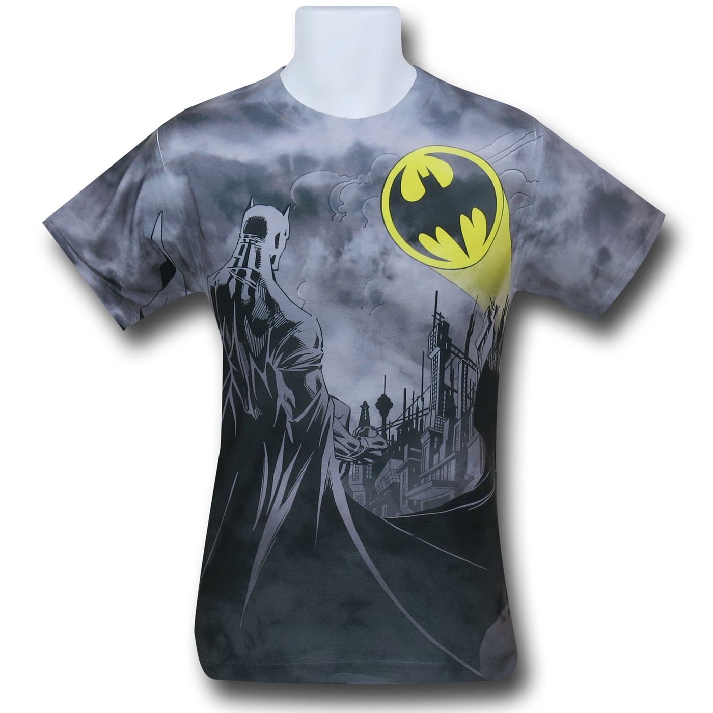 Batman Heed the Call Sublimated T-Shirt, Black