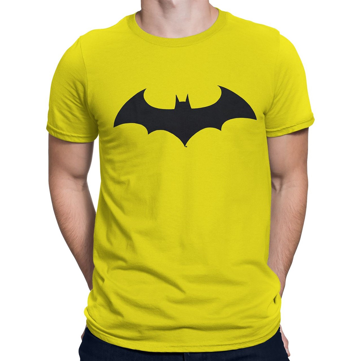 Batman Symbol IV Yellow T-Shirt, Yellow