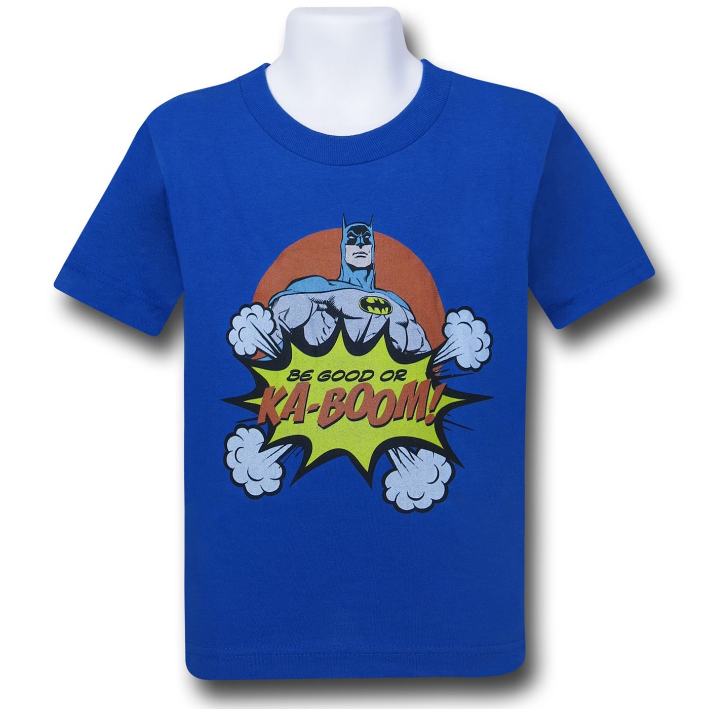 Batman Ka-Boom Kids T-Shirt, Blue