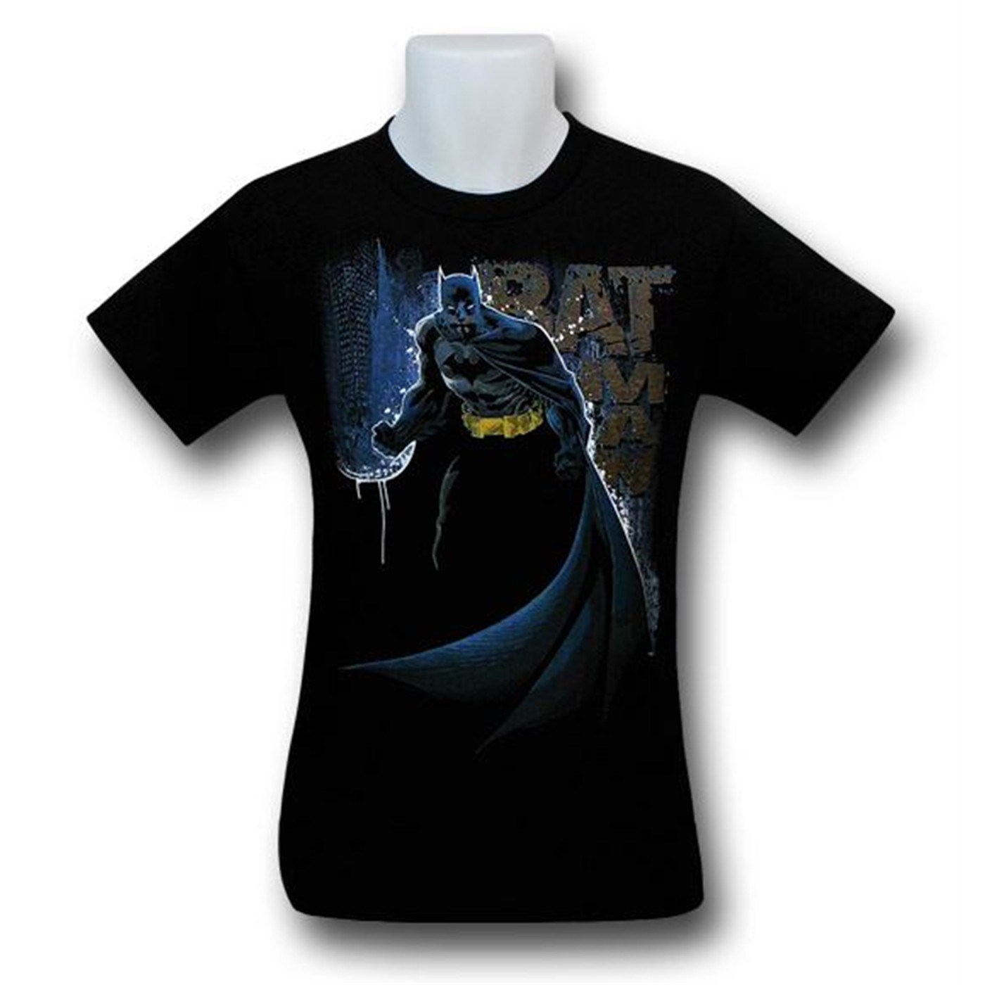 Batman Dark Knight Watch Kids T-Shirt, Black