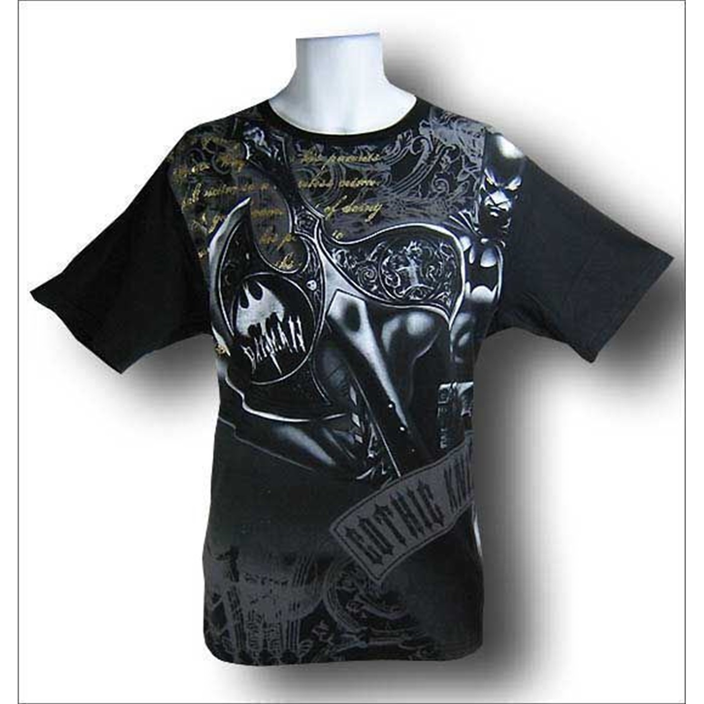 Batman Black Battleaxe Lot 29 T-Shirt, Black