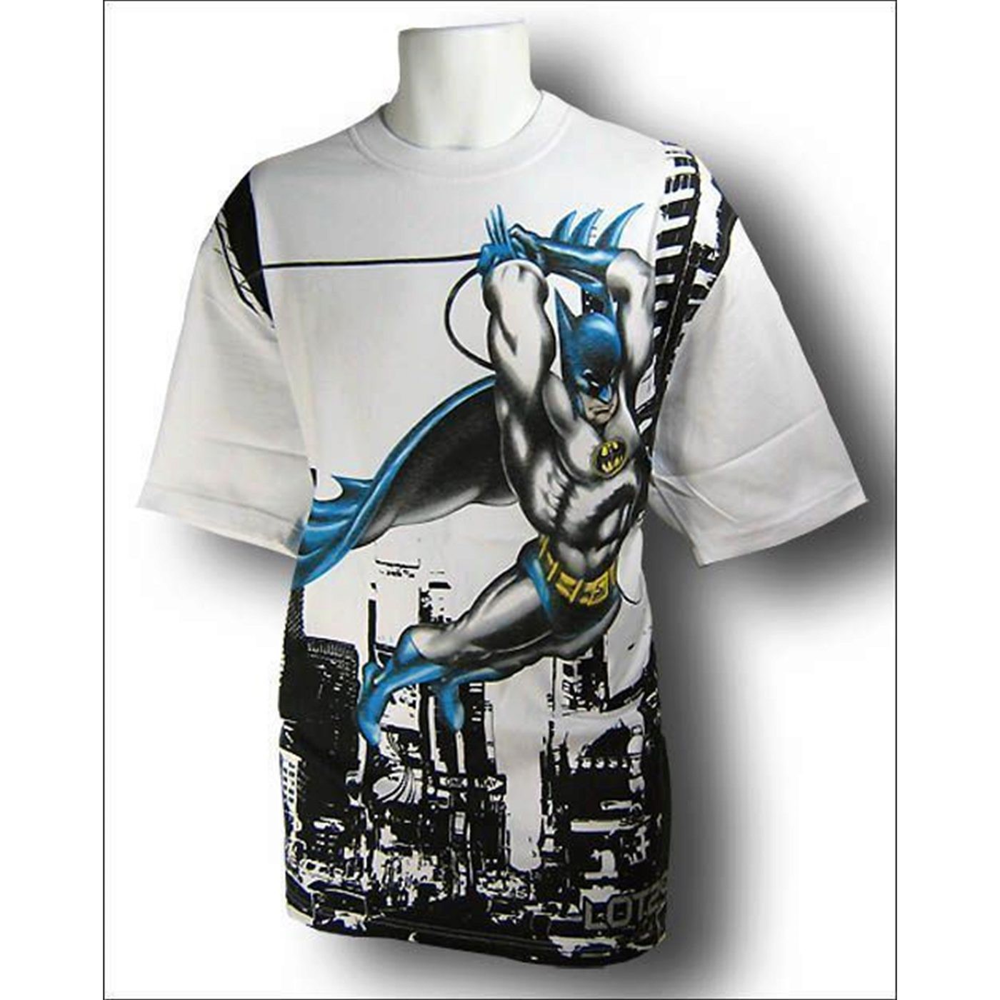 Batman Airbrush White Lot 29 T-Shirt, White