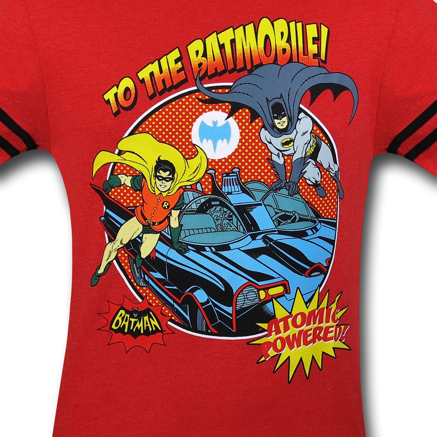 Batman To The Batmobile Kids Athletic TShirt