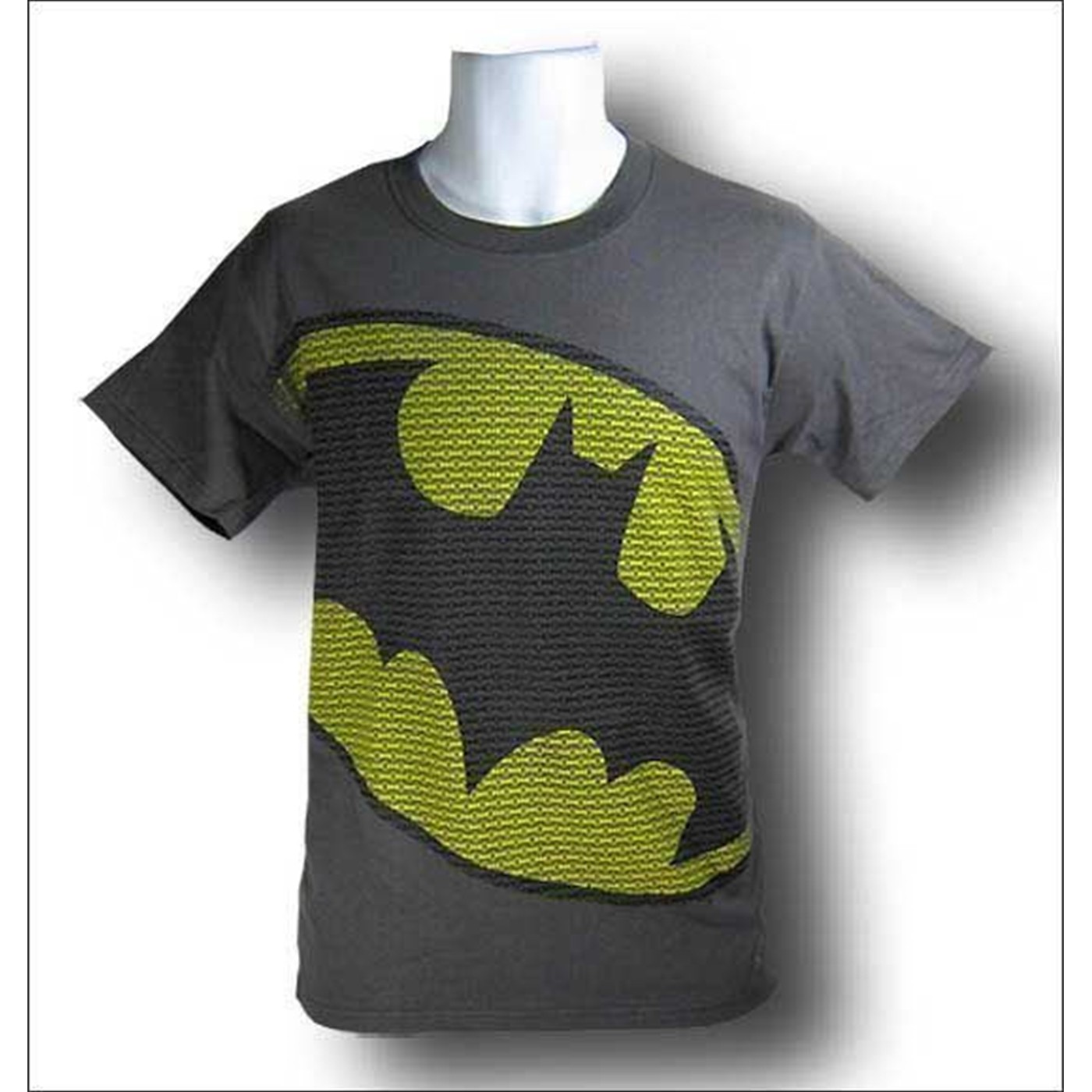 Batman Mini Logos T-Shirt, Grey