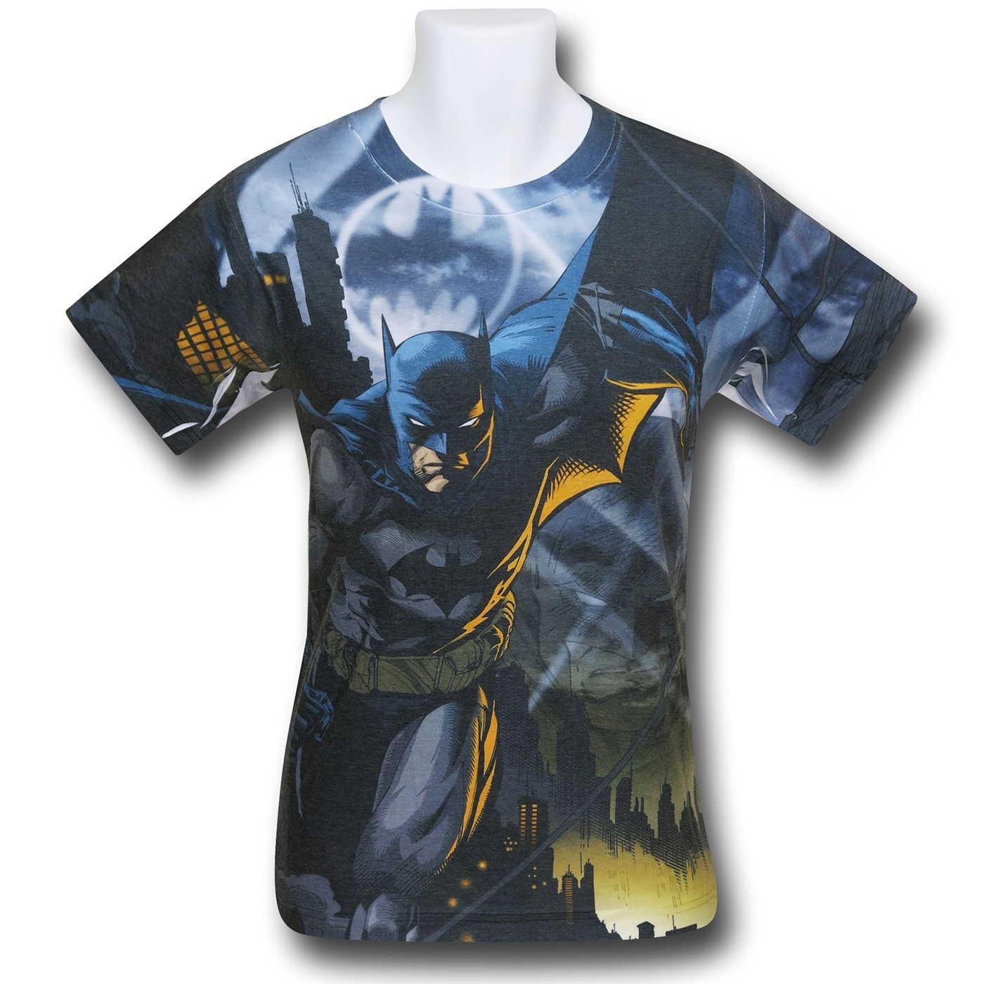 Batman Night Stalker Sublimated T-Shirt, White
