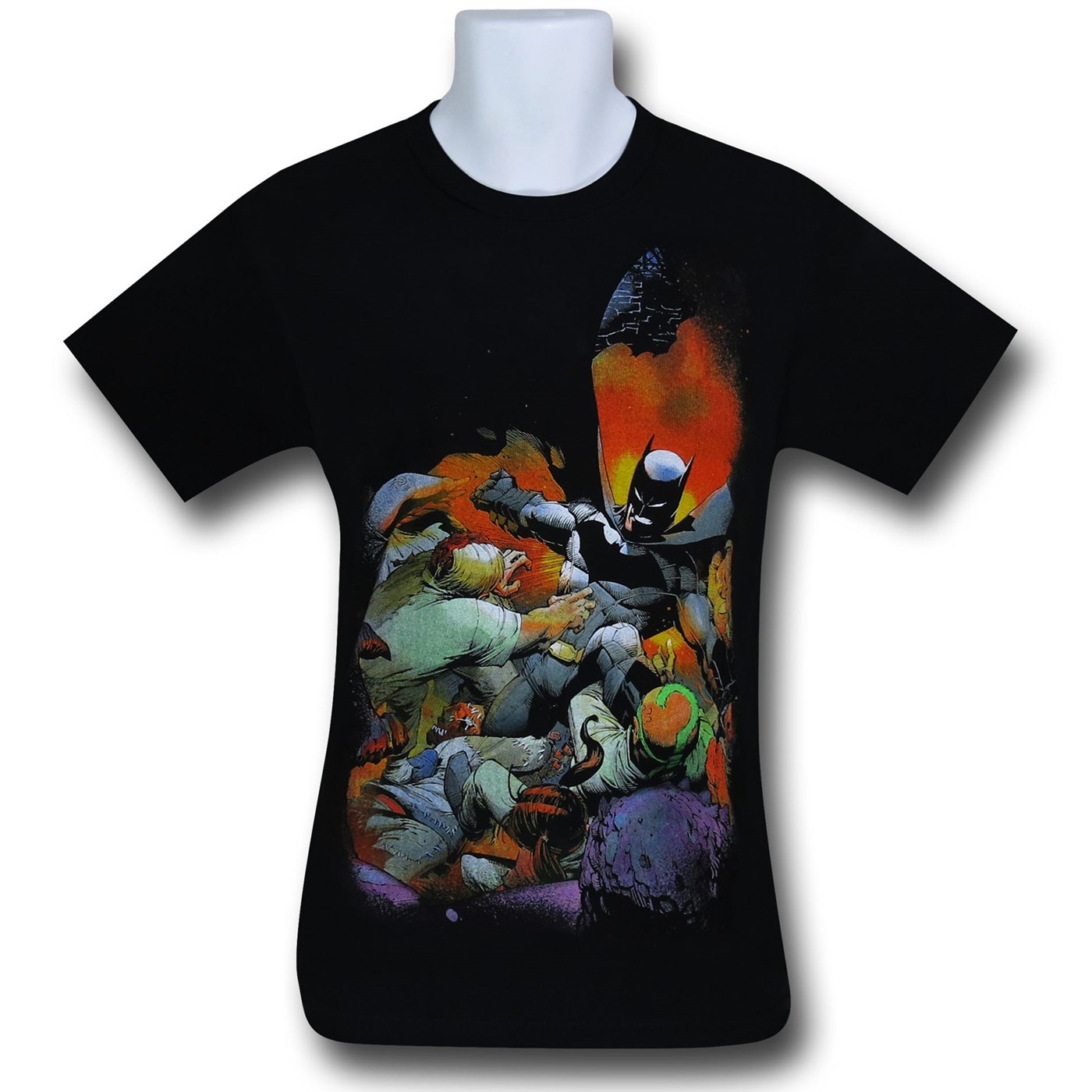 Batman New 52 #1 Black T-Shirt, Black