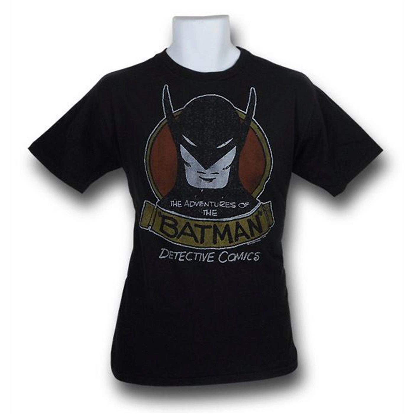 Batman Detective Adventures Junk Food T-Shirt, Black