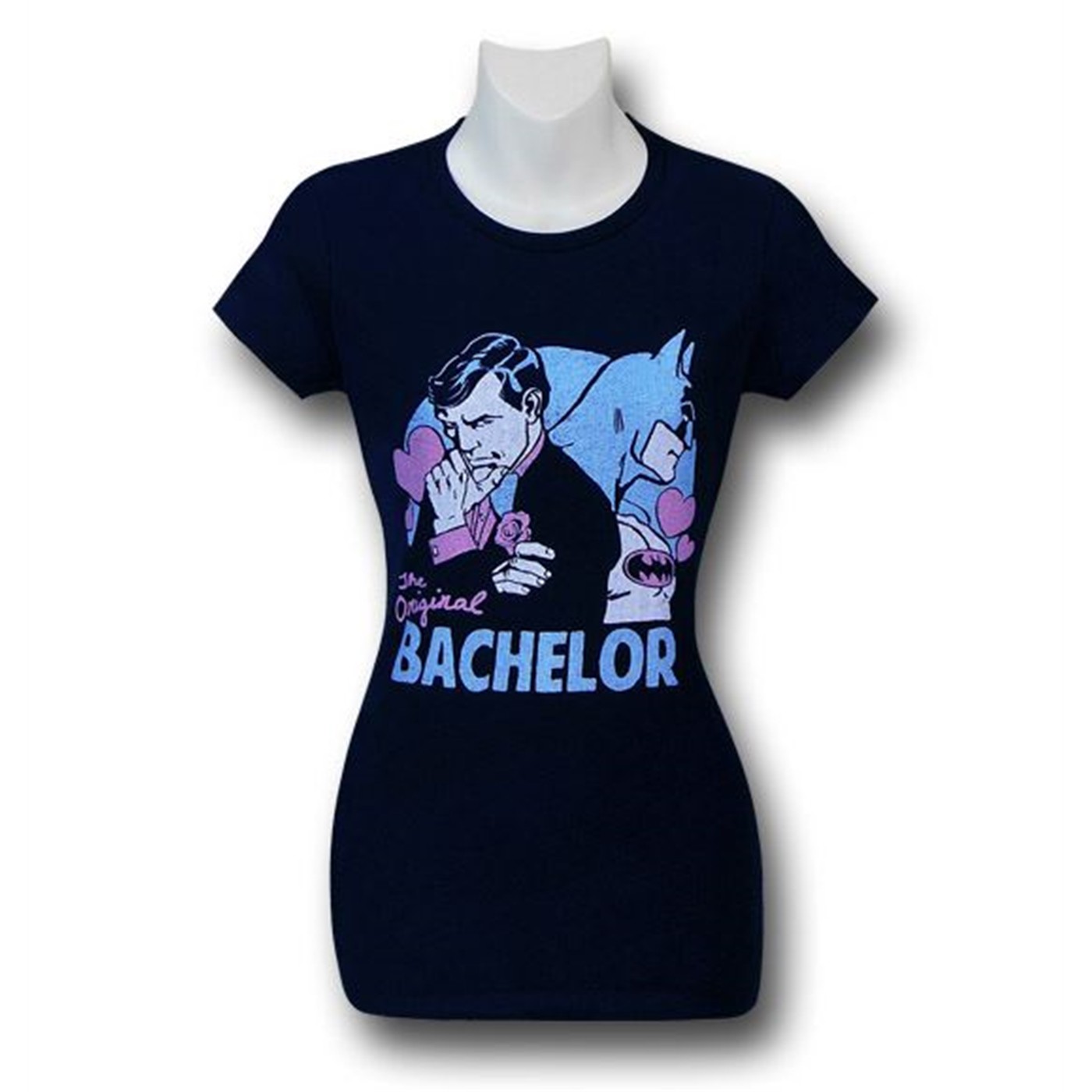 Batman Original Bachelor Women's T-Shirt, Blue