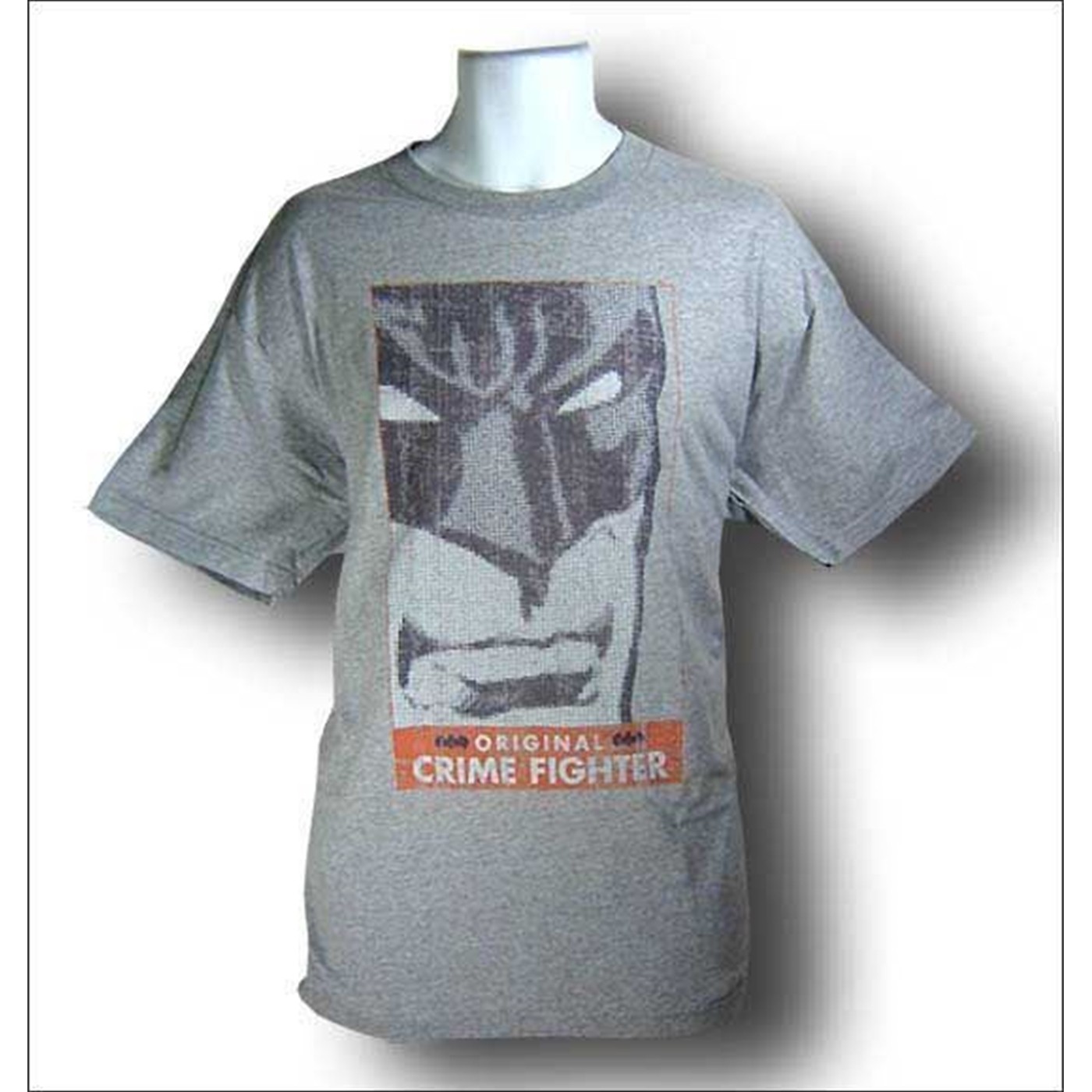 Batman Original Crime Fighter T-Shirt, Grey