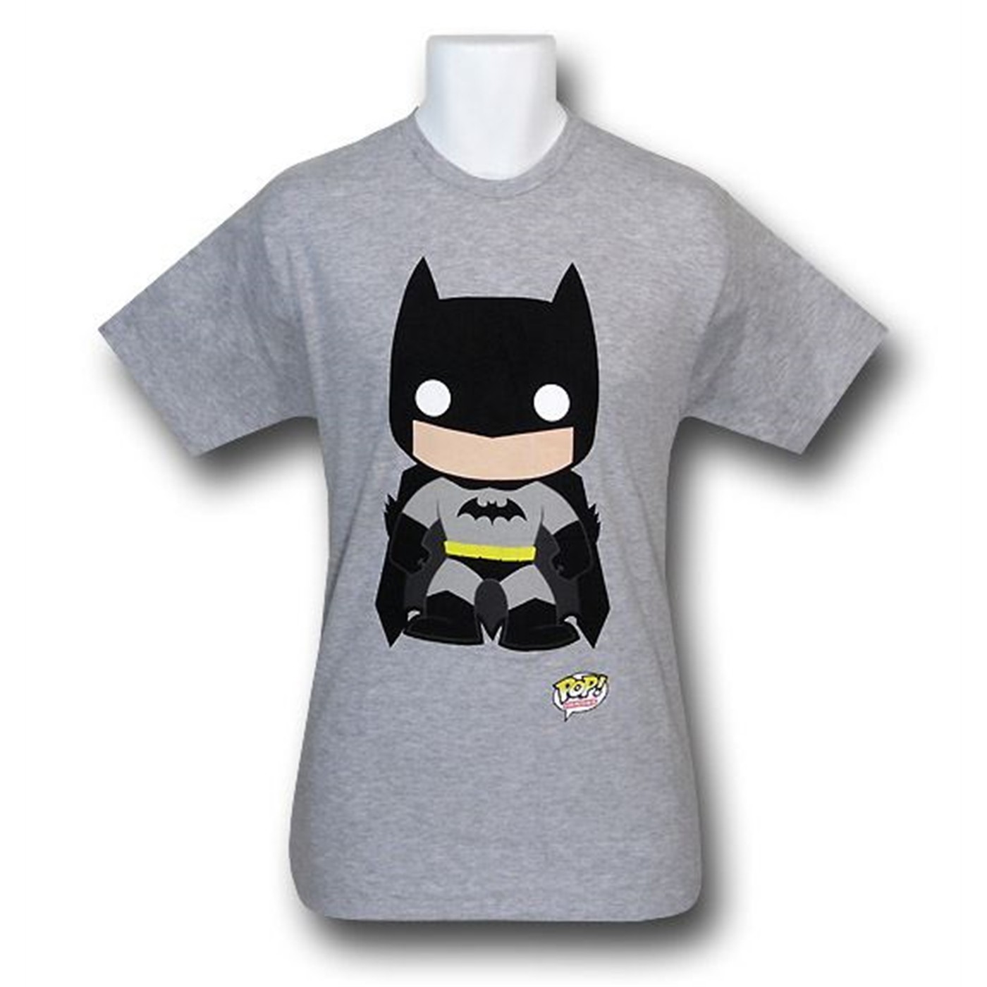 Batman Pop Heroes 30 Single T-Shirt, Grey