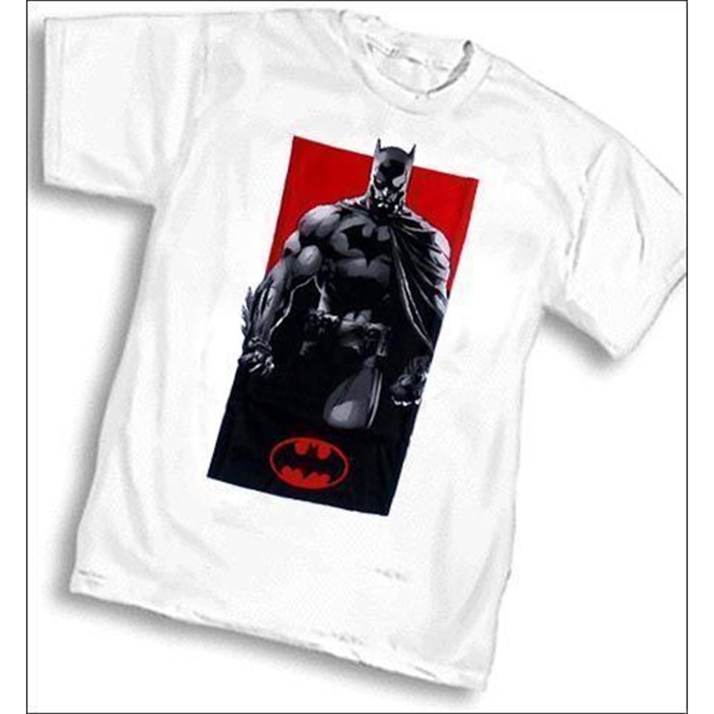 Batman Red T-Shirt; Jim Lee