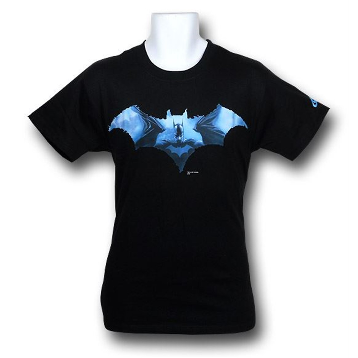 Batman R.I.P. Symbol T-Shirt by Alex Ross, Black