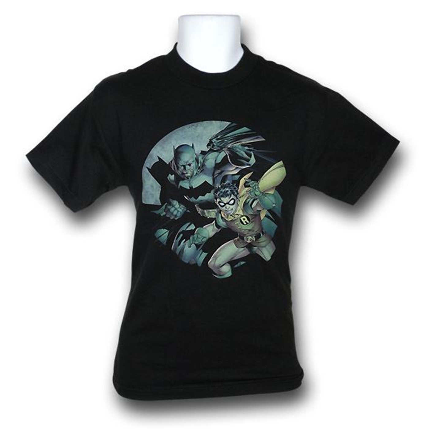 All Star Batman and Robin Spotlight T-Shirt, Black