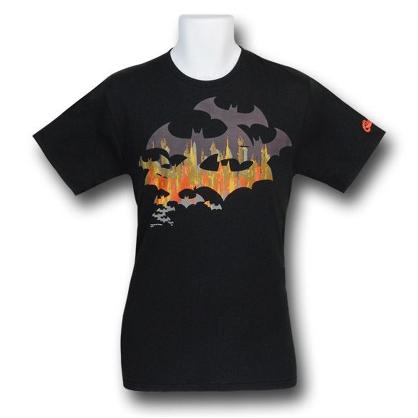 Batman Batscape T-Shirt, Black