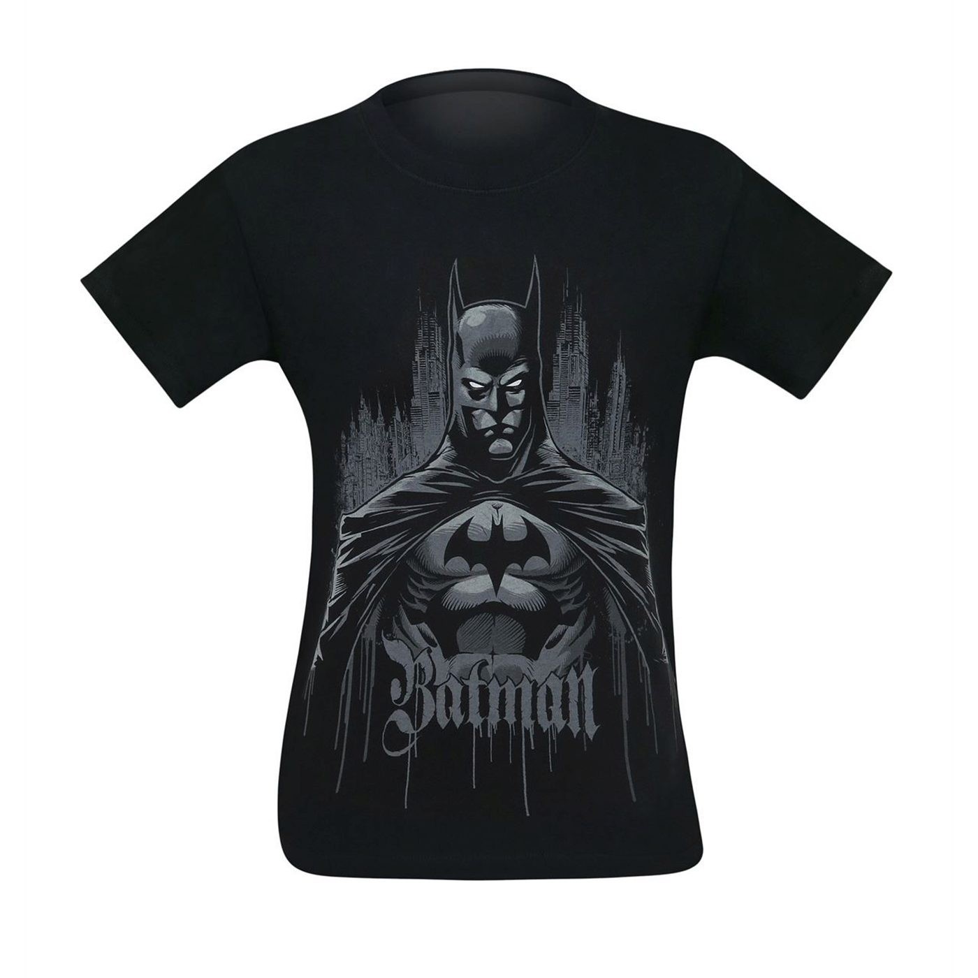 Batman Seek and Destroy Men's T-Shirt, Black