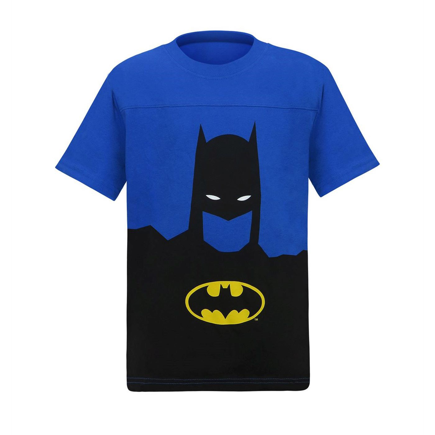 Batman Silhouette Kids T-Shirt, Blue
