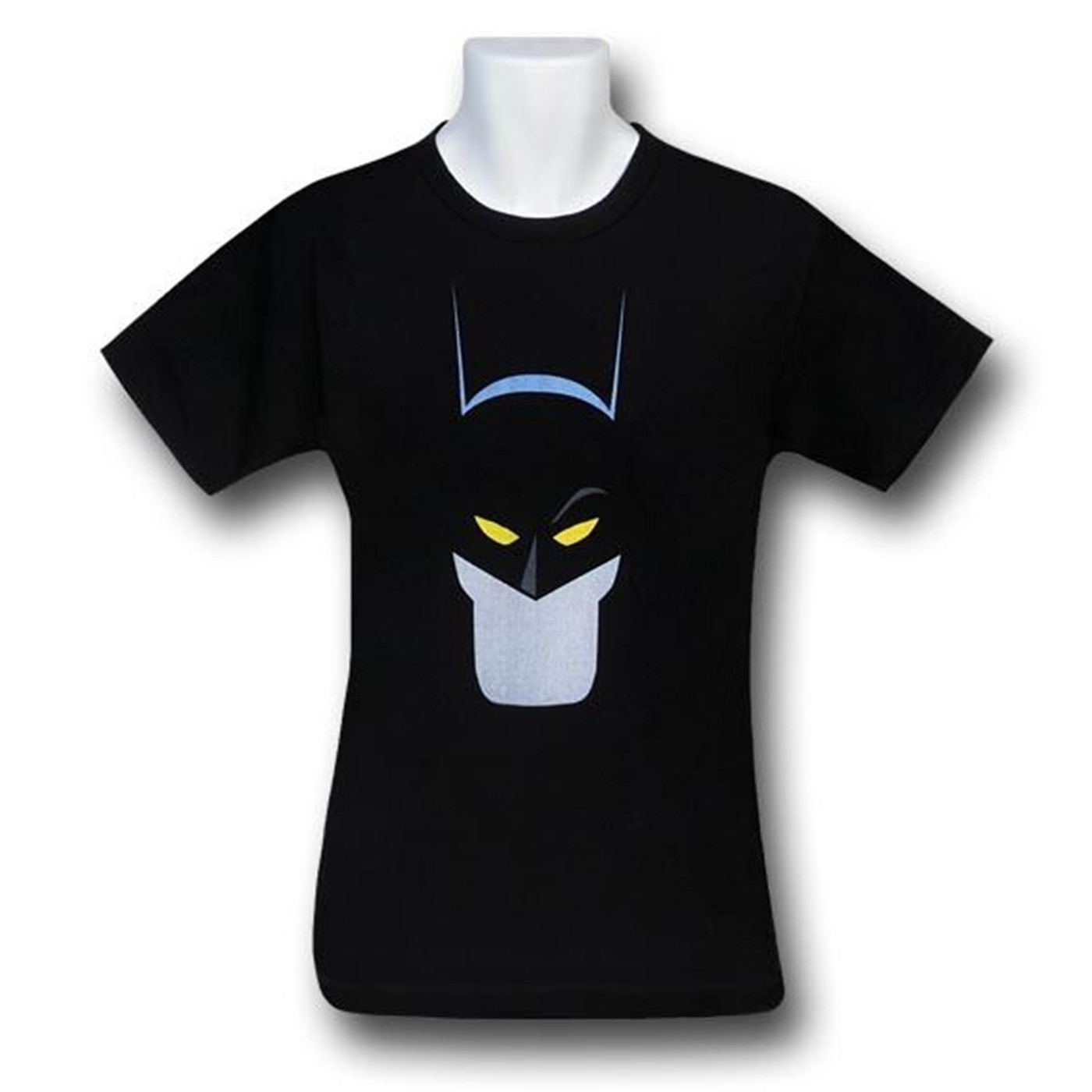 Batman Simple Face T-Shirt, Black