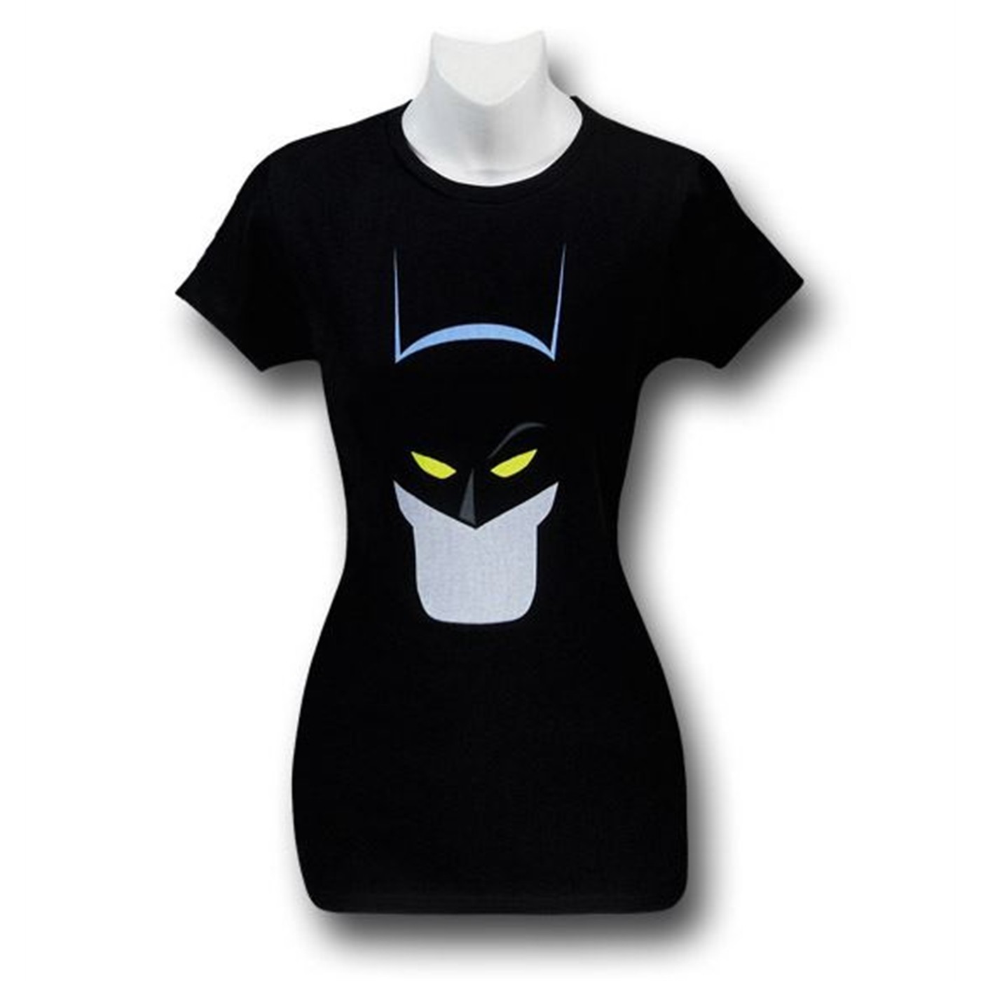 Batman Simple Face Women's T-Shirt, Black