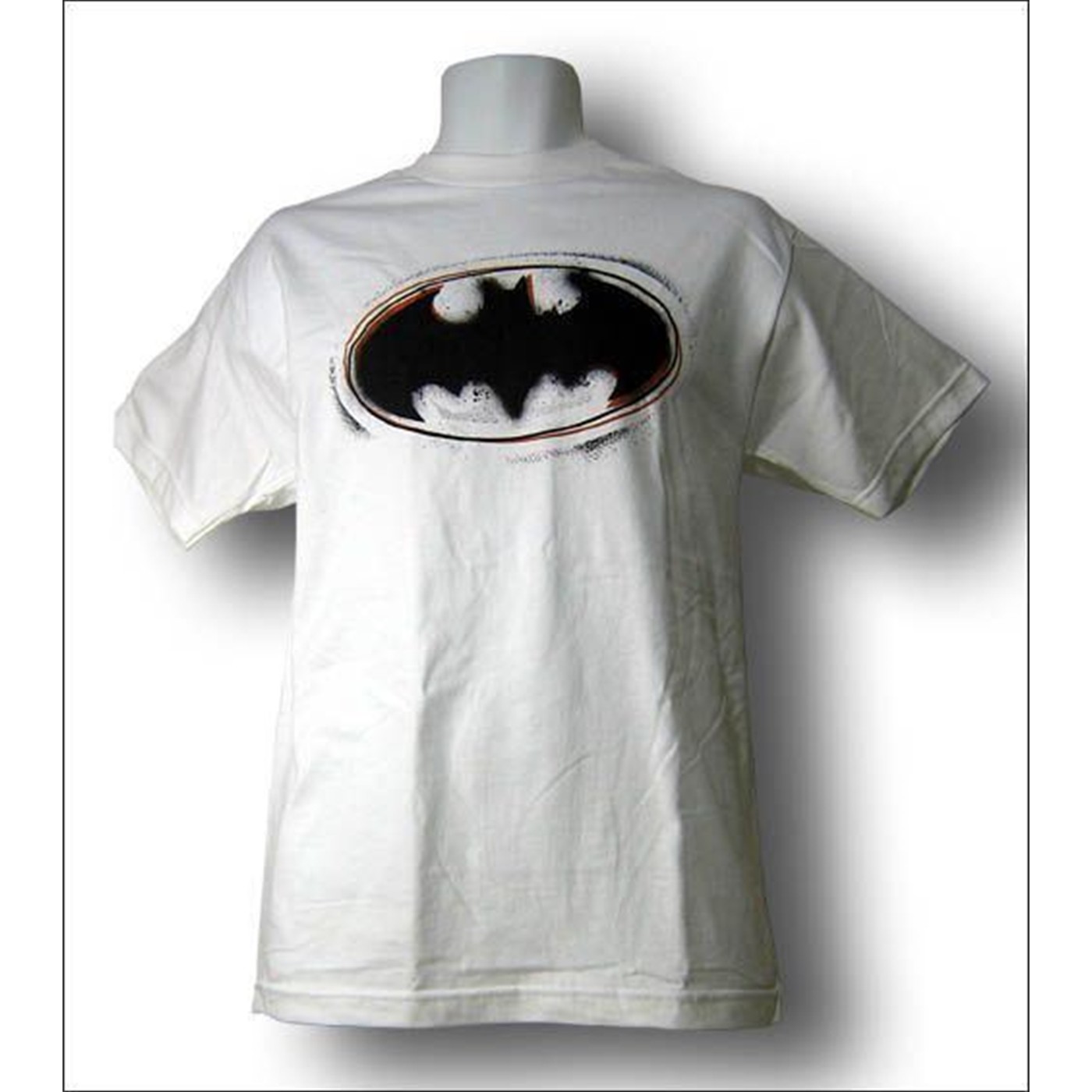 Batman Logo Spray Paint Symbol T-Shirt