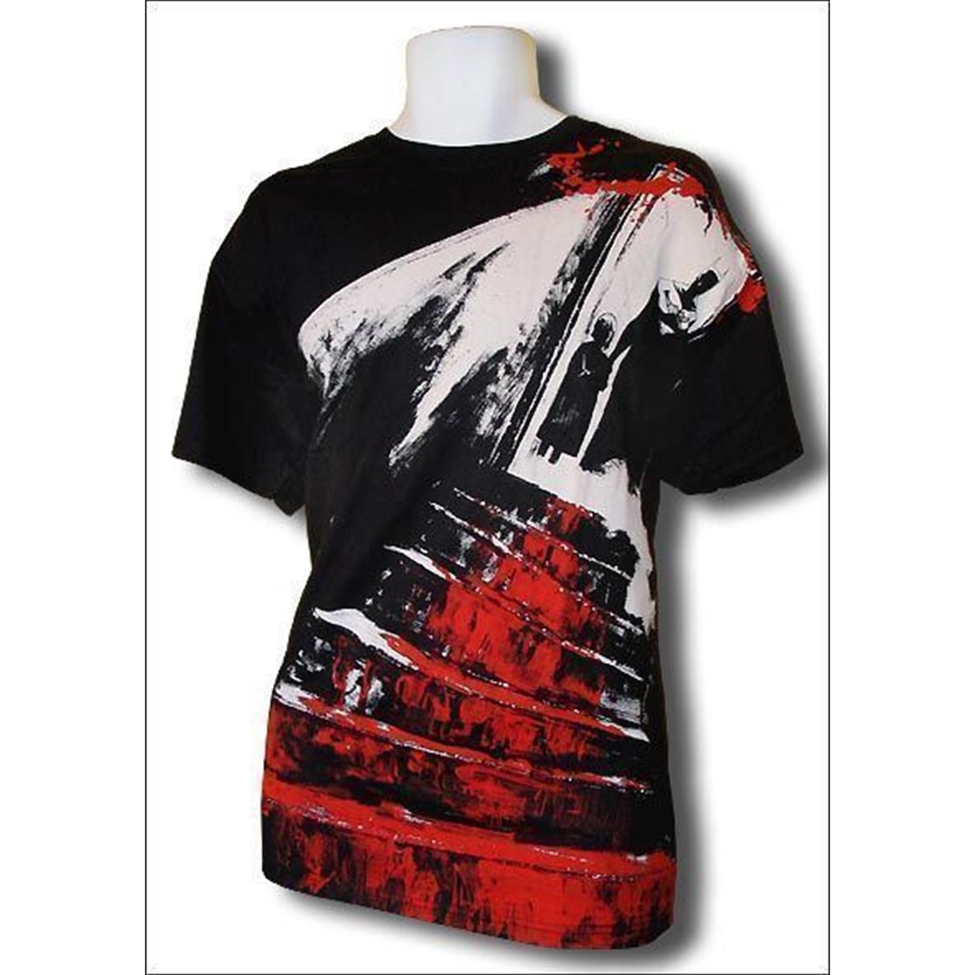Batman Bloody Staircase T-Shirt, Black