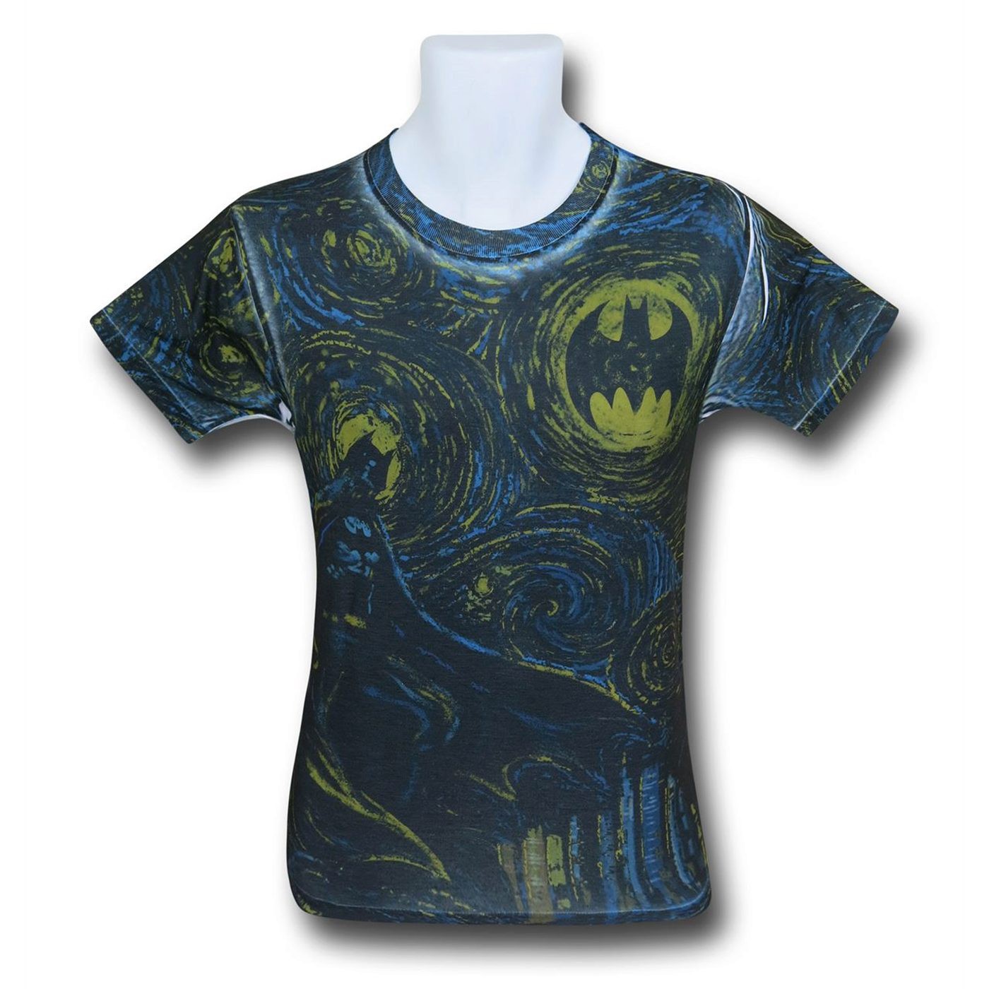 Batman Starry Night T-Shirt, Black