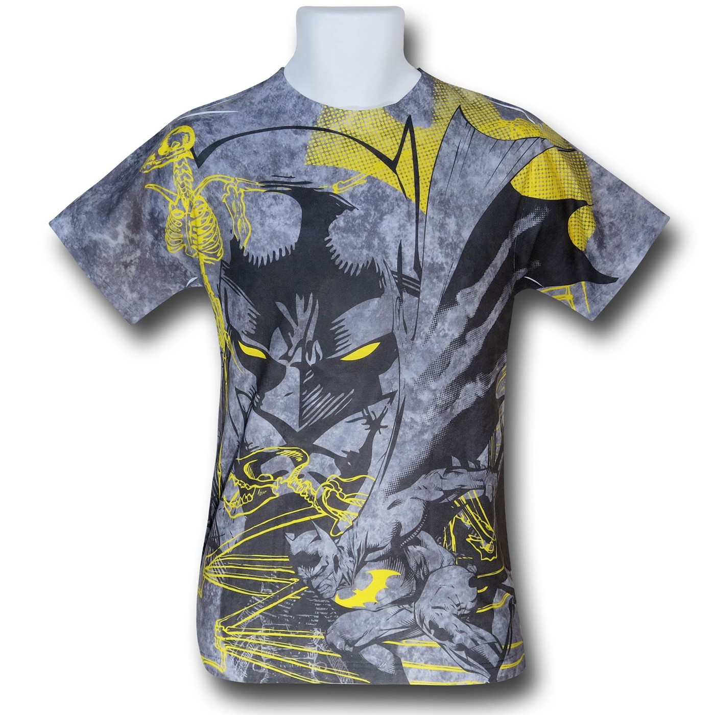 Batman Symbiotic Sublimated T-Shirt, Grey