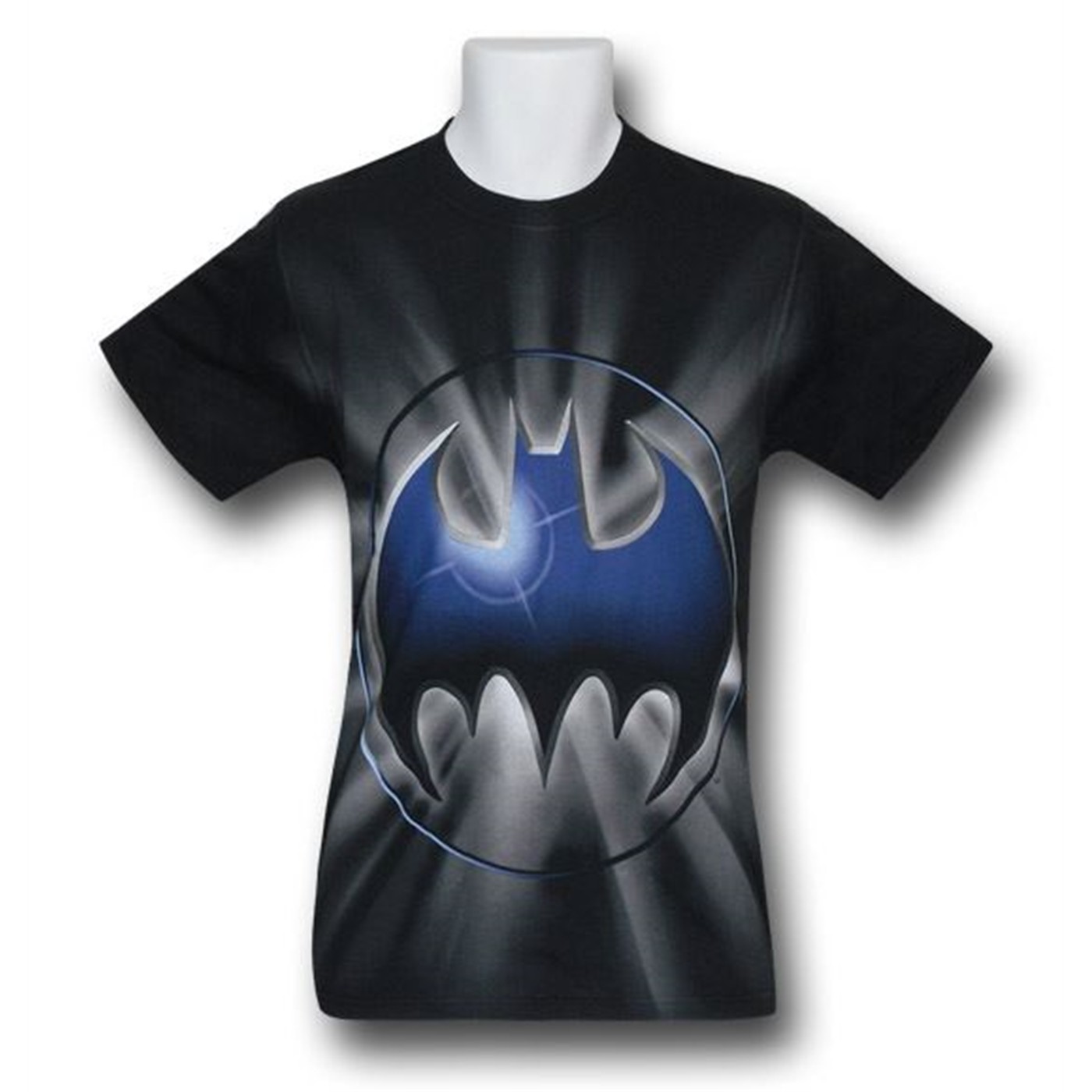 Batman Solar Symbol T-Shirt, Black