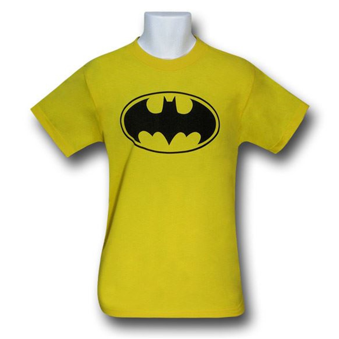 Batman Symbol Yellow T-Shirt, Yellow