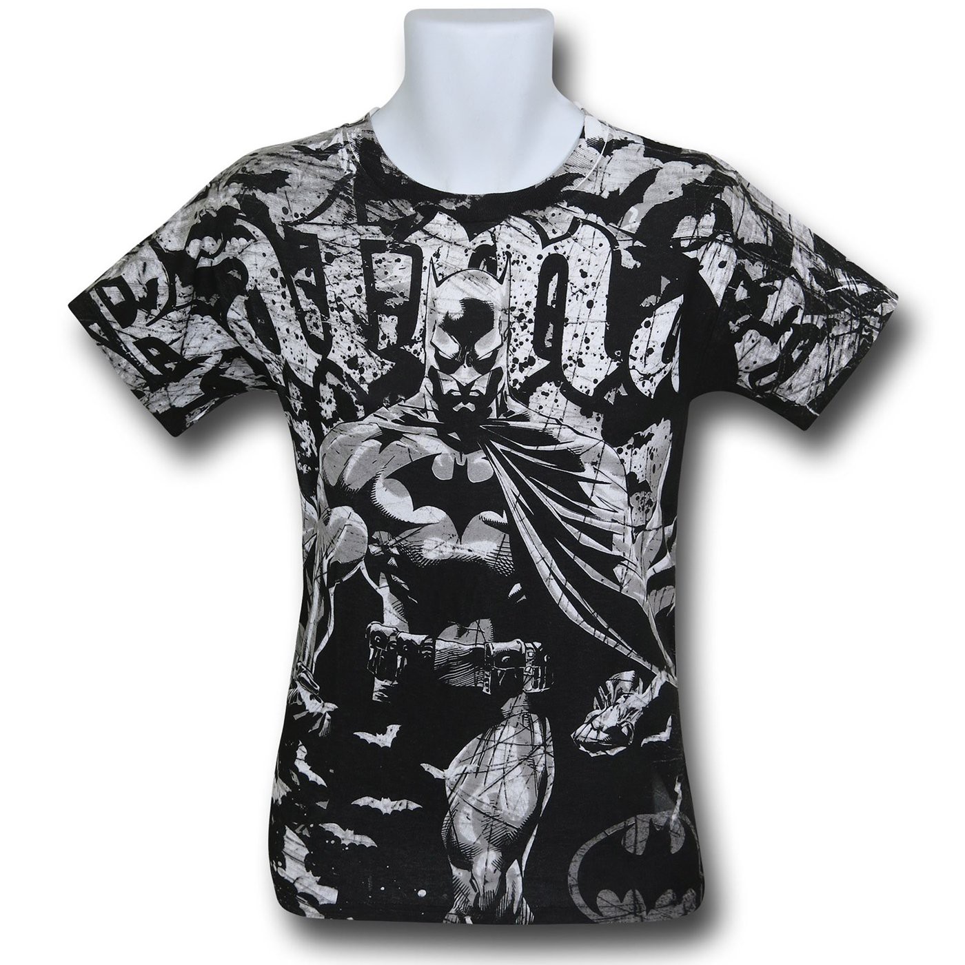 Batman Urban Legend All Over Print T-Shirt, White