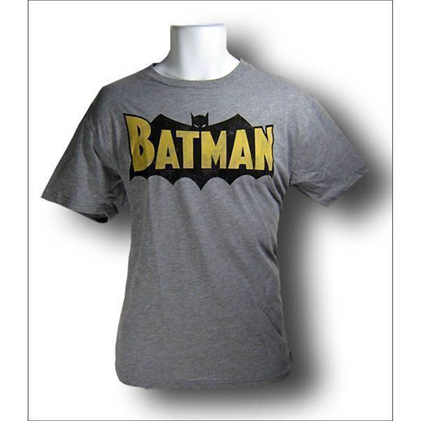 Batman T-shirt Yellow Logo