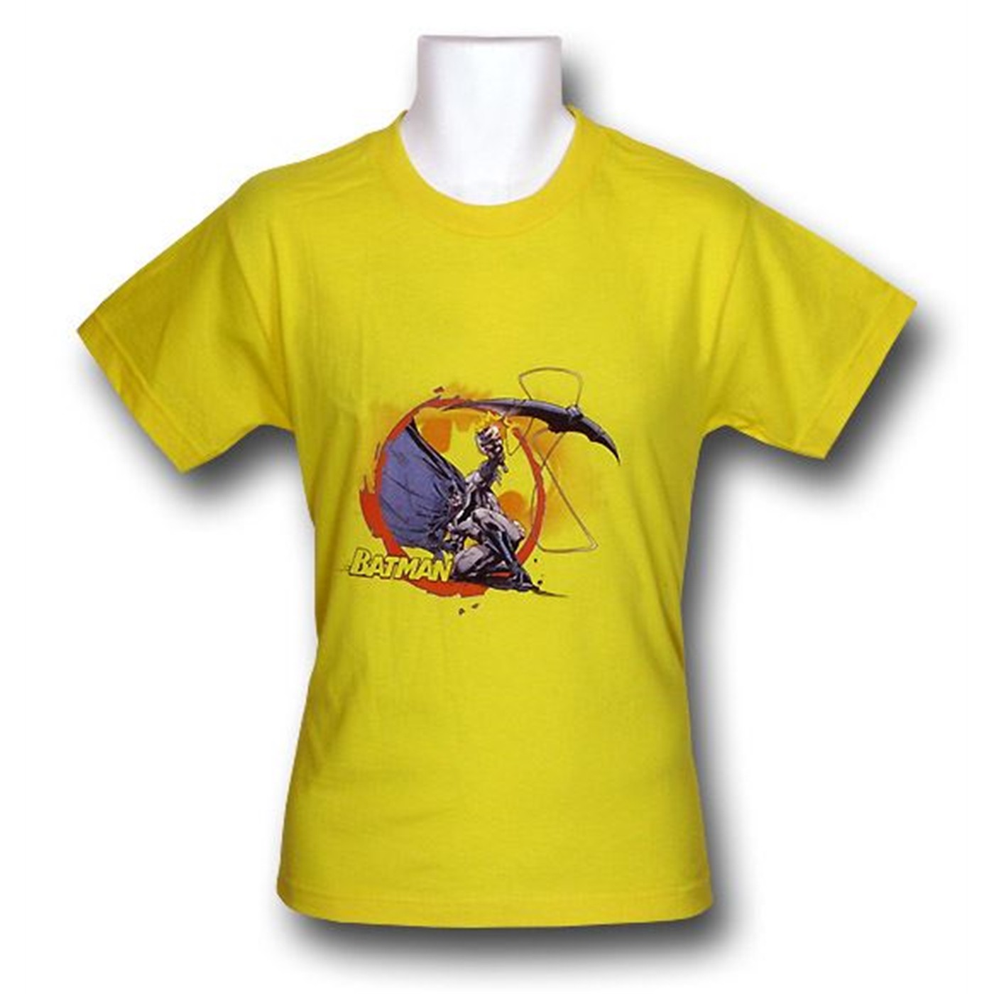 Batman Batarang Kids/Youth T-Shirt, Yellow