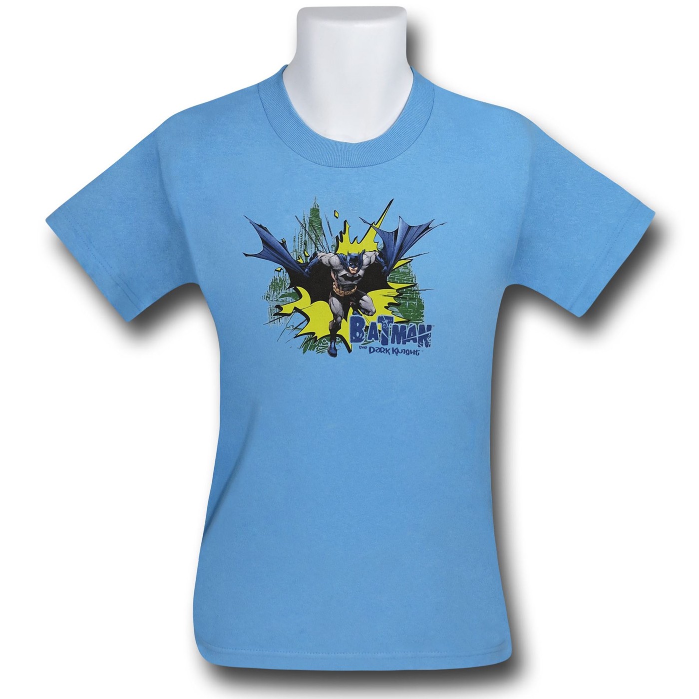 Batman Youth Kids T-Shirt City Splash, Blue