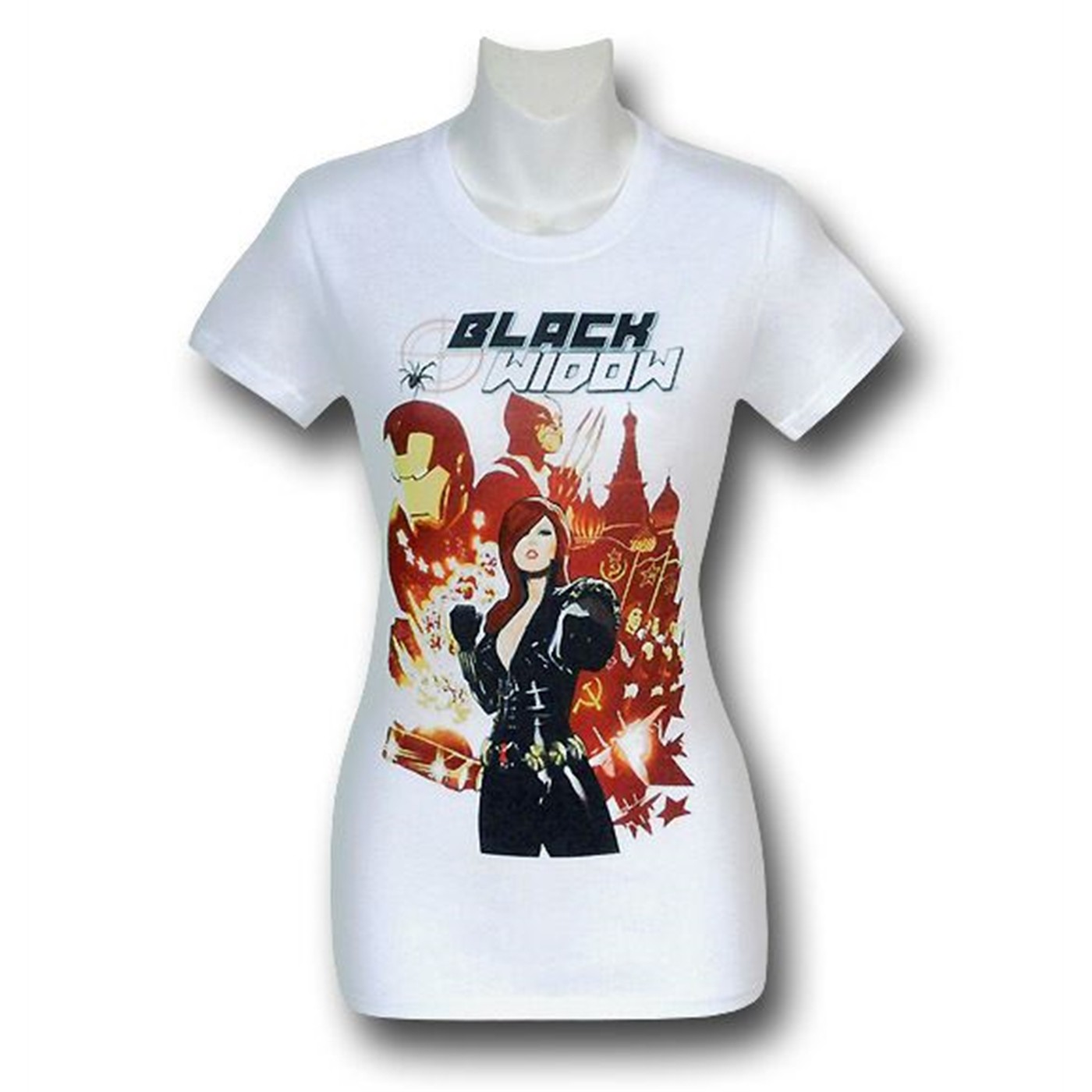Black Widow No. 1 Cover White Women's T-Shirt, White