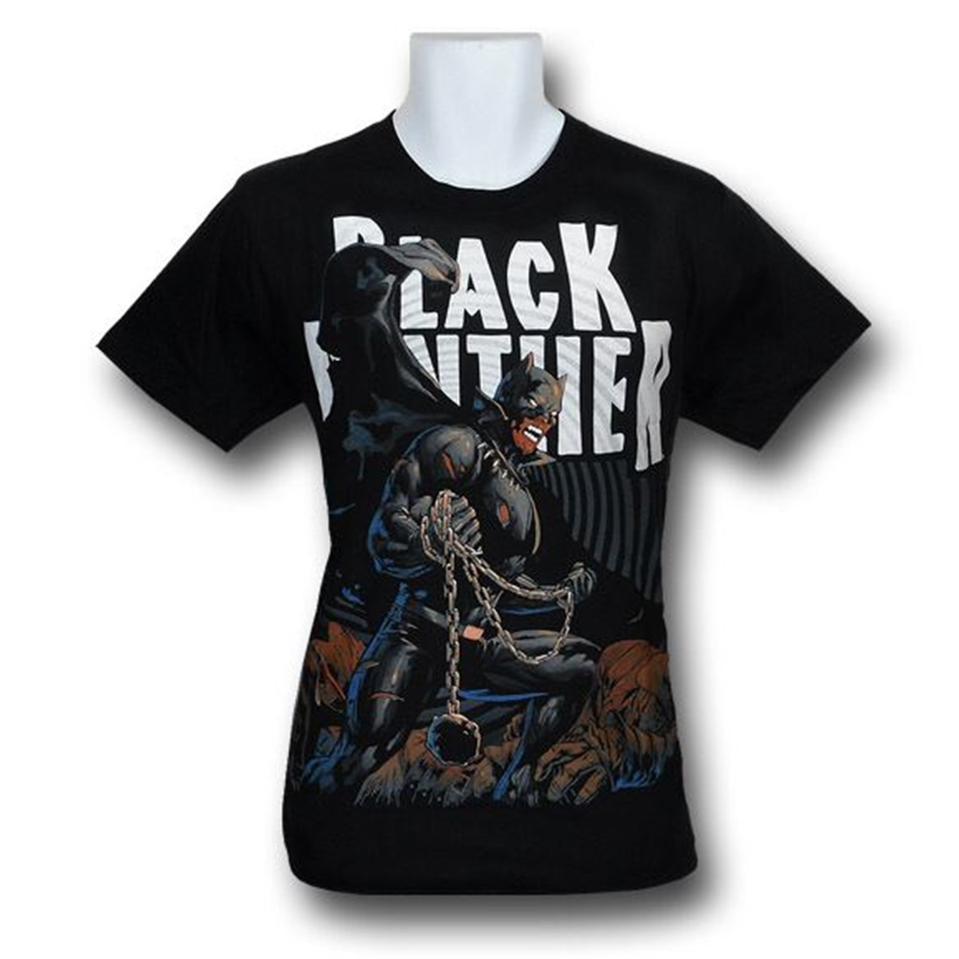 Black Panther Battle T-Shirt, Black